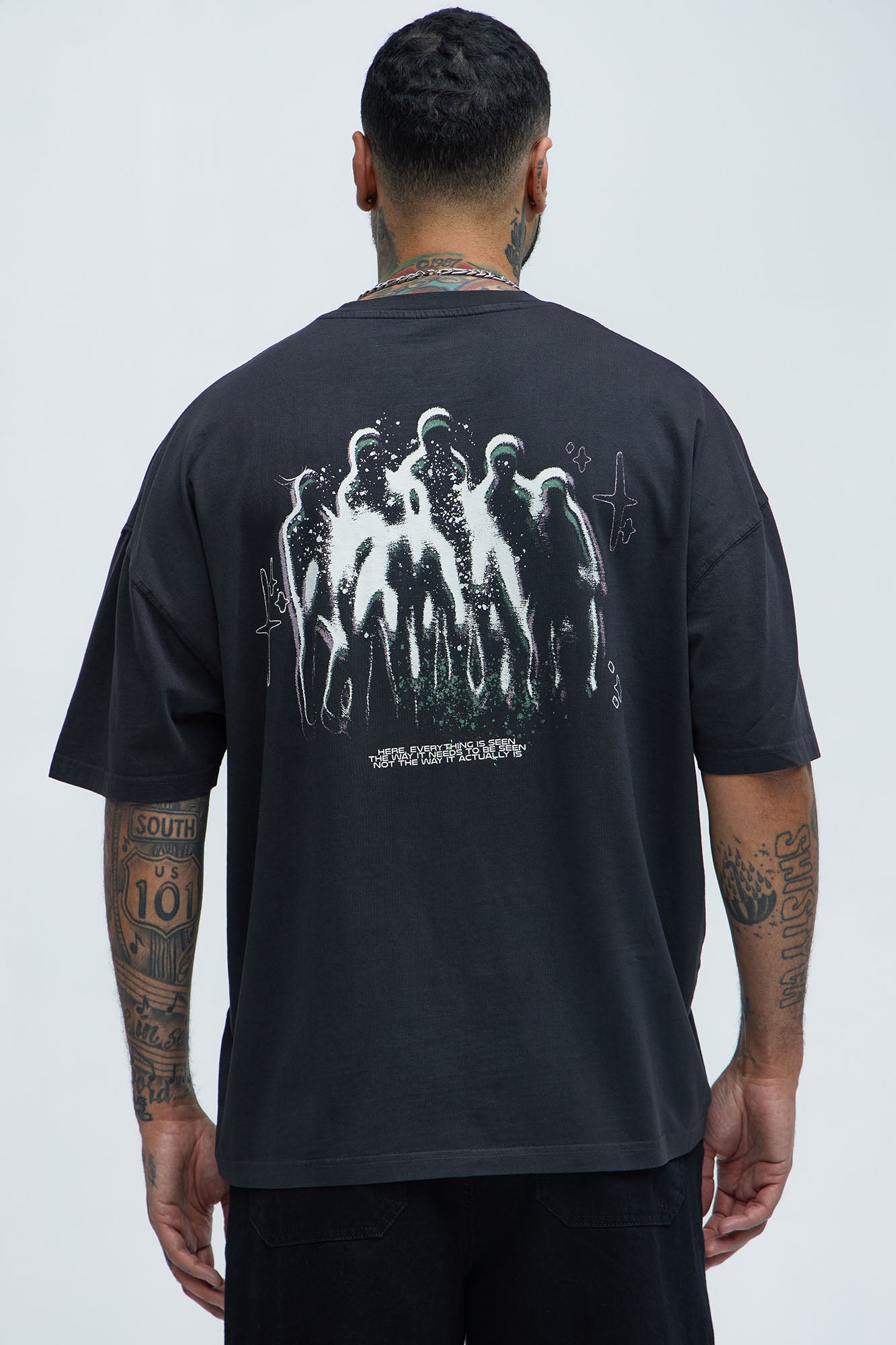 Brutalism Oversized Short Sleeve Tee