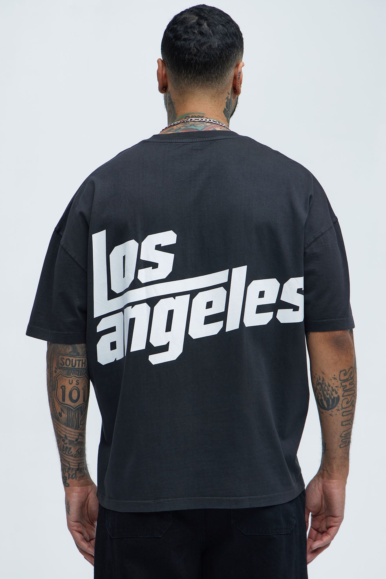 Los Angeles Last Nite Oversized Short Sleeve Tee