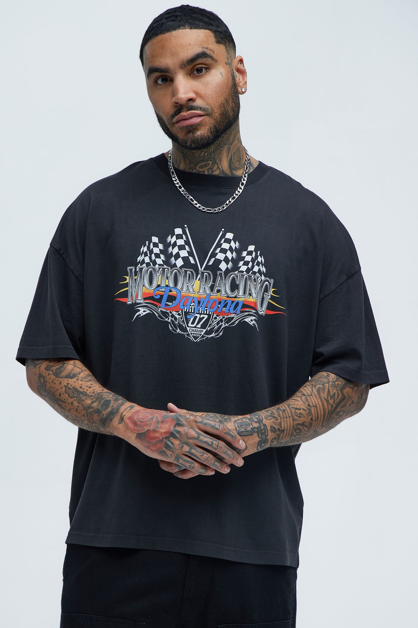 Motor Racing Daytona Oversized Short Sleeve Tee