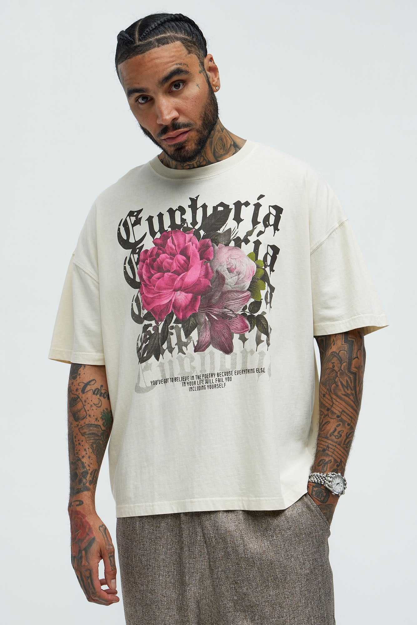 Euphoria Oversized Short Sleeve Tee