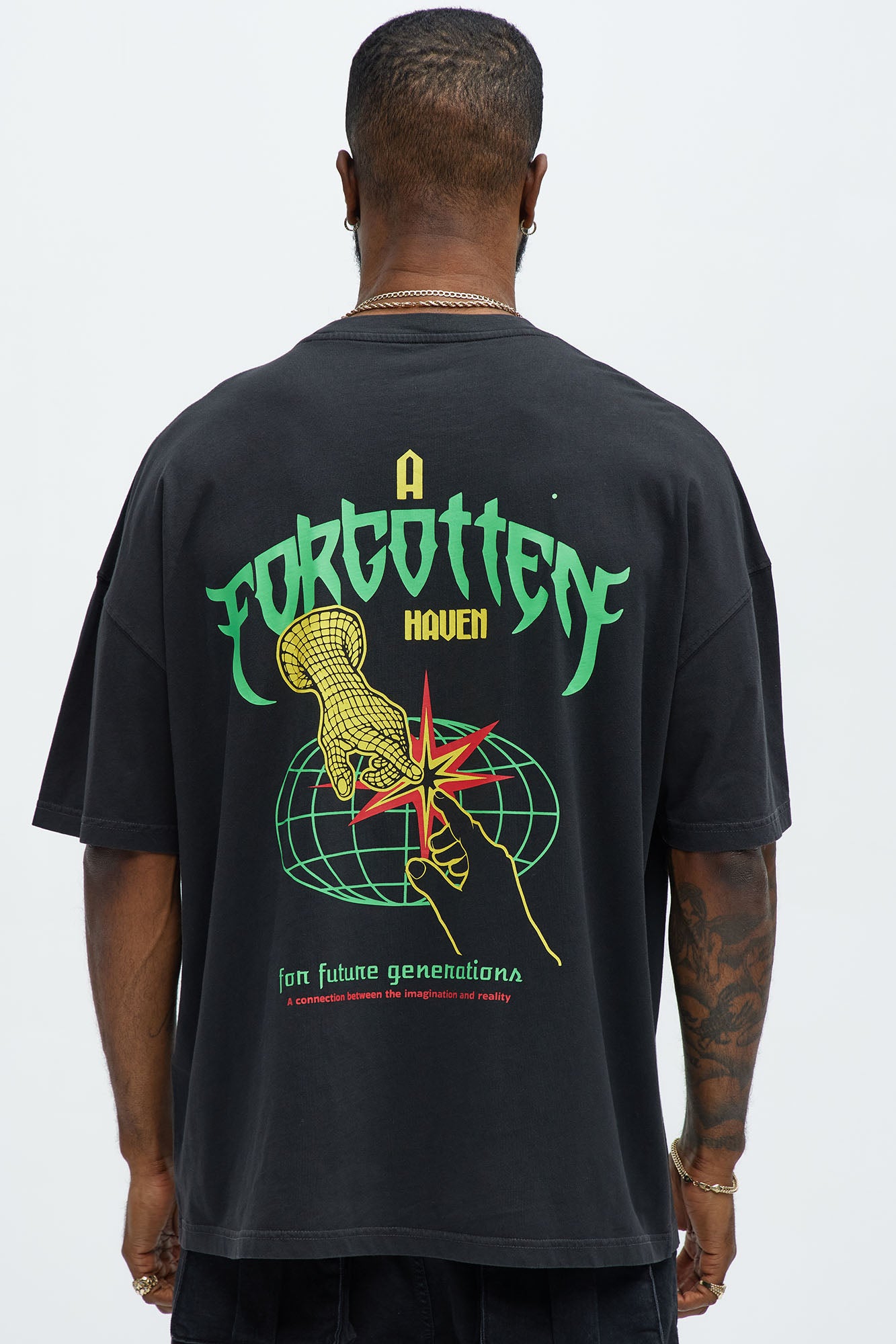 For Future Generations Oversized Short Sleeve Tee