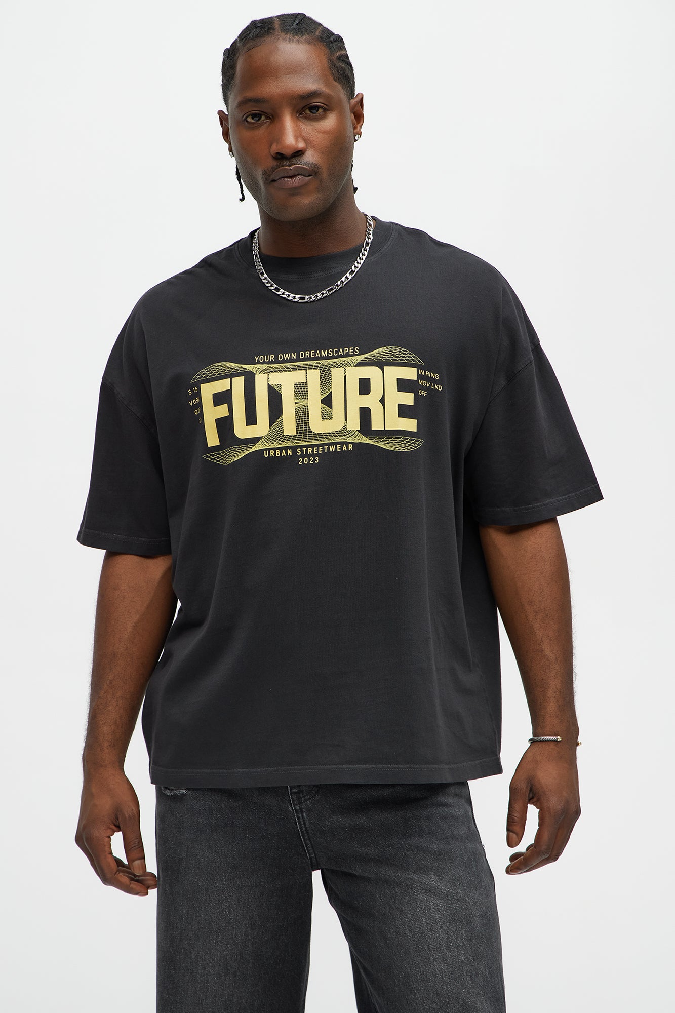 Your Own Dreamscapes Oversized Short Sleeve Tee