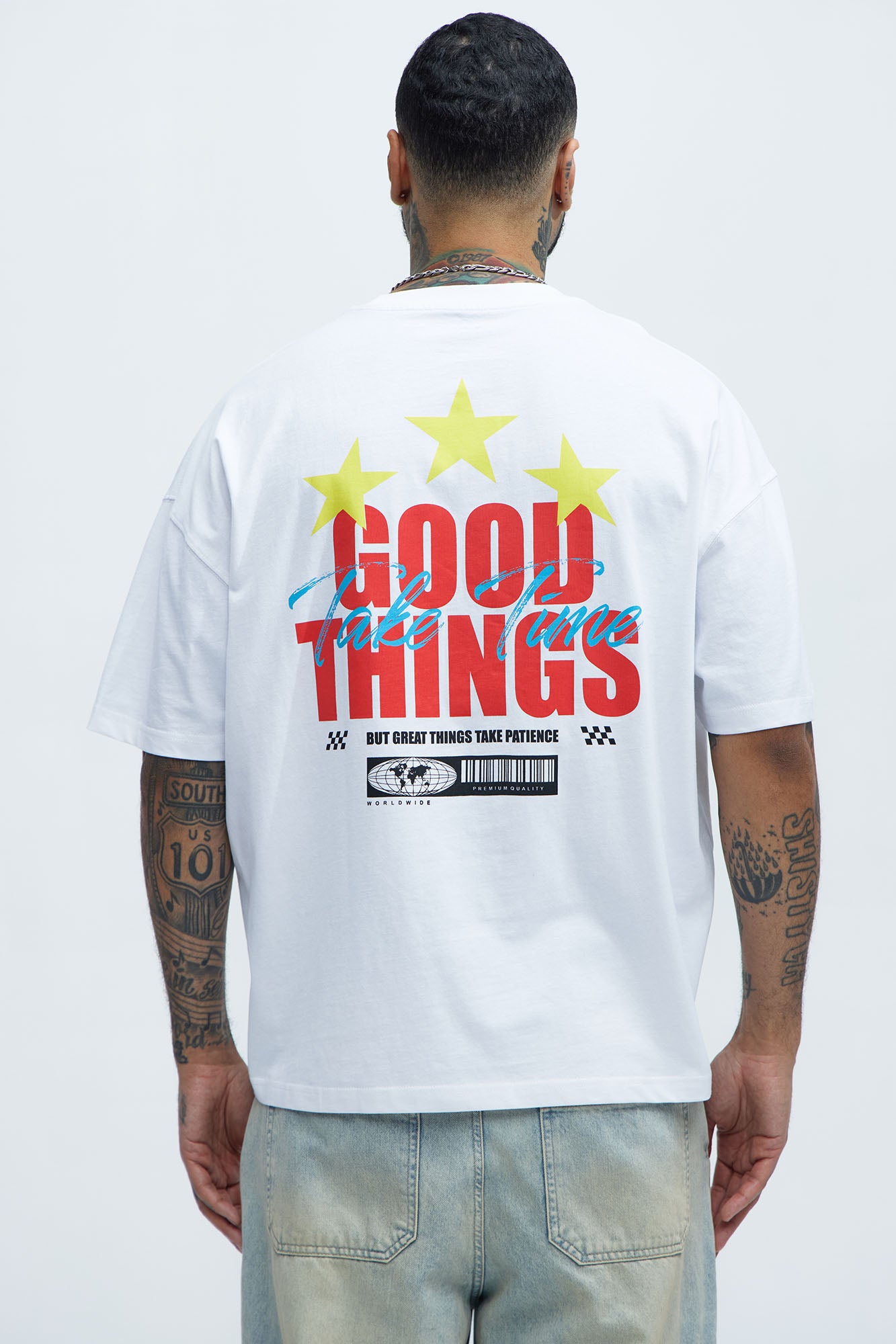 Good Things Come Oversized Short Sleeve Tee