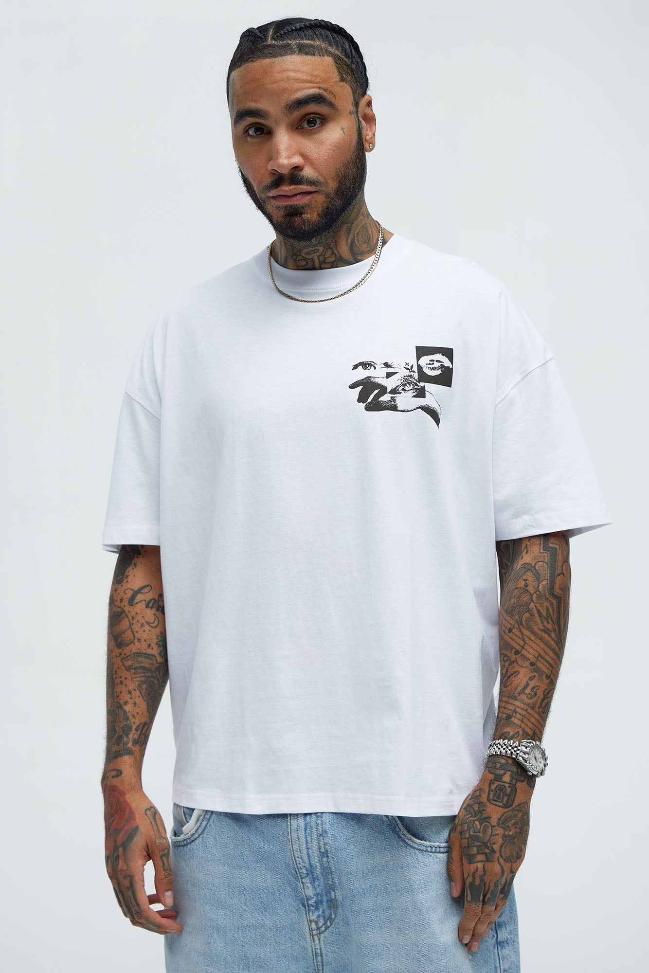Handy Oversized Short Sleeve Tee