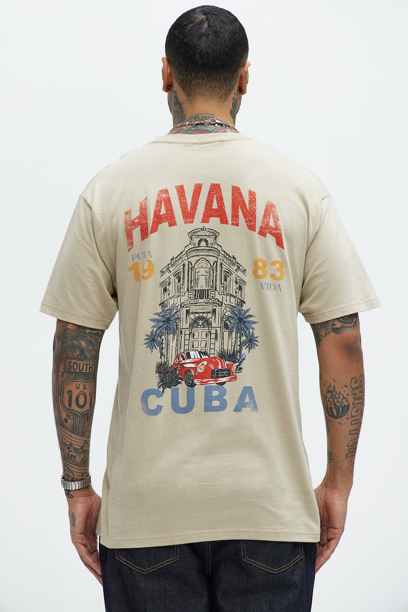 Havana Cuba 1983 Short Sleeve Tee