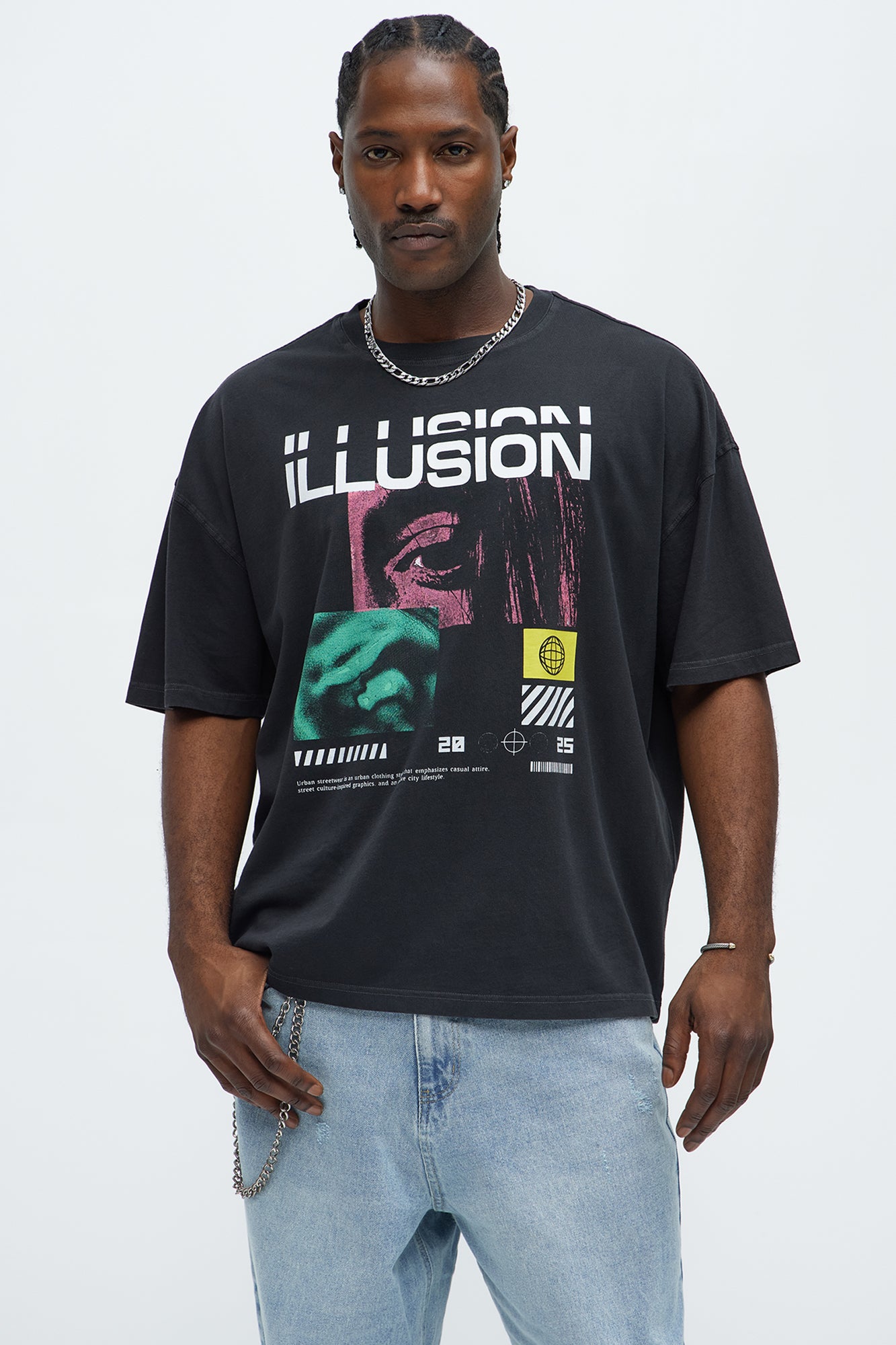 World Illusion 2025 Oversized Short Sleeve Tee
