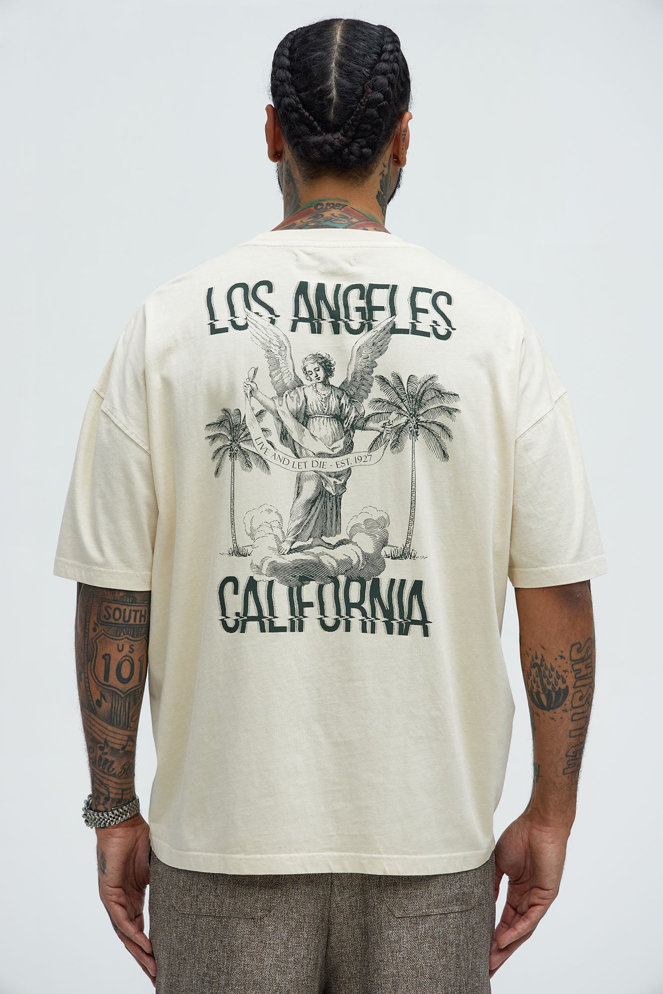 California Angel Oversized Short Sleeve Tee