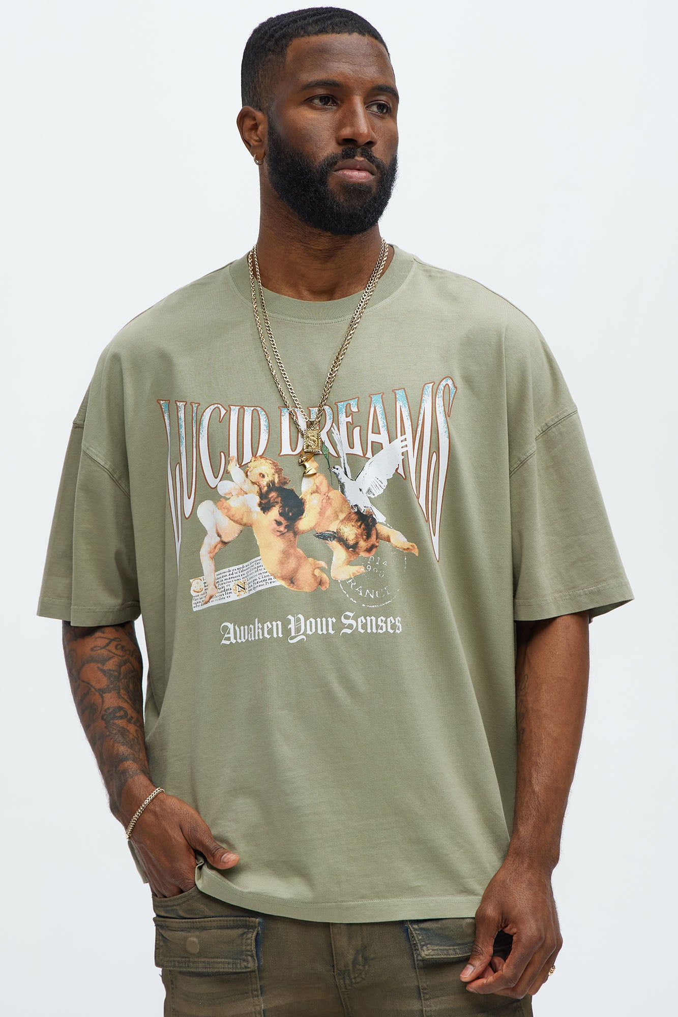 Lucid Dreams Oversized Short Sleeve Tee