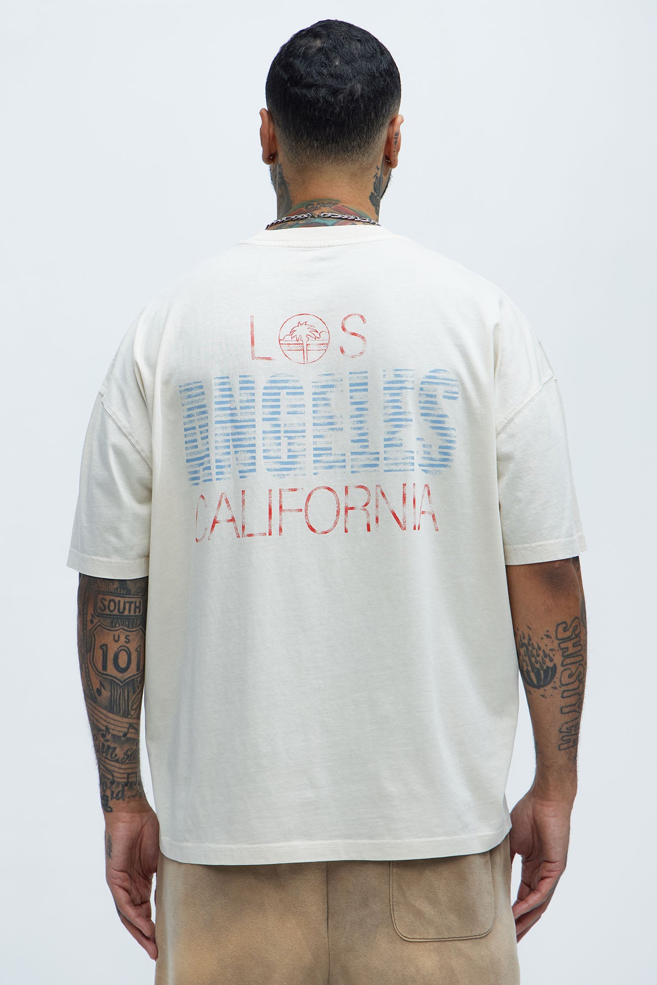 Los Palm Angeles Oversized Short Sleeve Tee