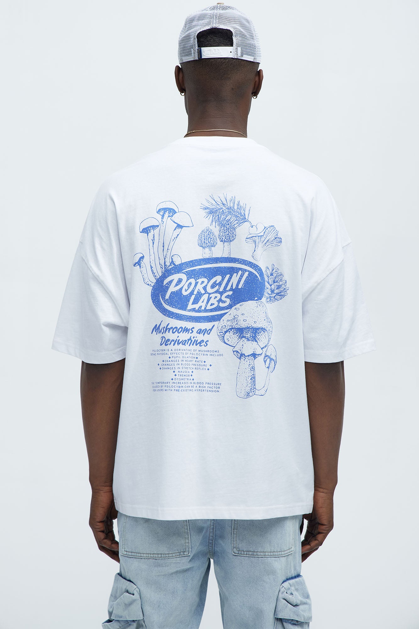 Porcini Labs Oversized Short Sleeve Tee