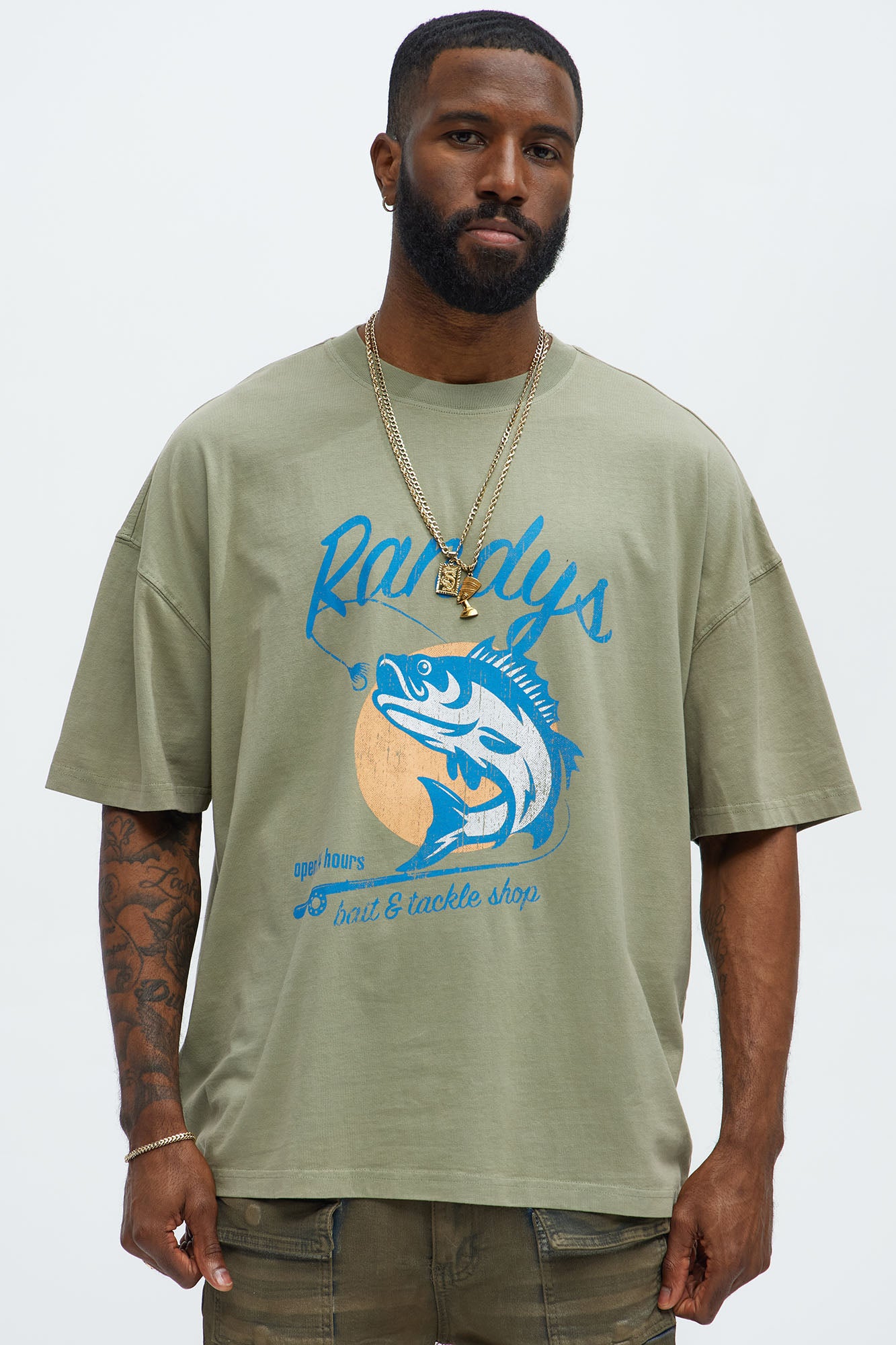 Randys Bait Shop Oversized Short Sleeve Tee