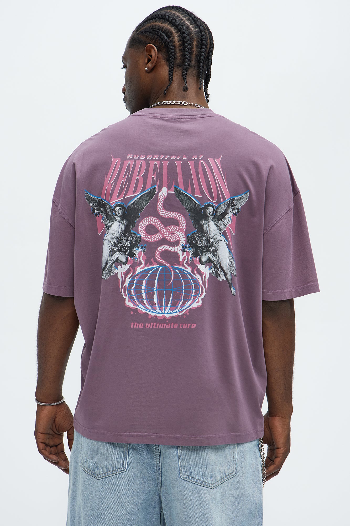 Rebellion Of Sin Oversized Short Sleeve Tee