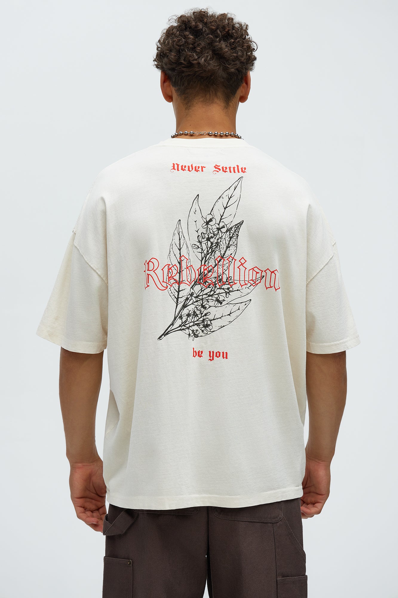 Rebellion Oversized Short Sleeve Tee