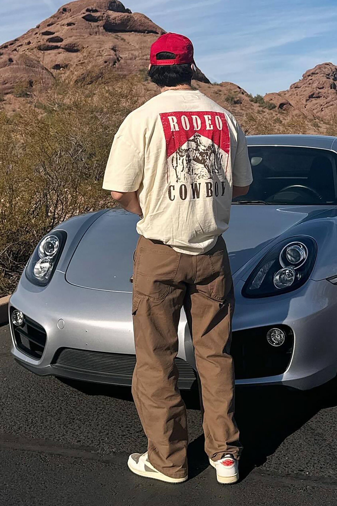 Rodeo Cowboy Oversized Short Sleeve Tee