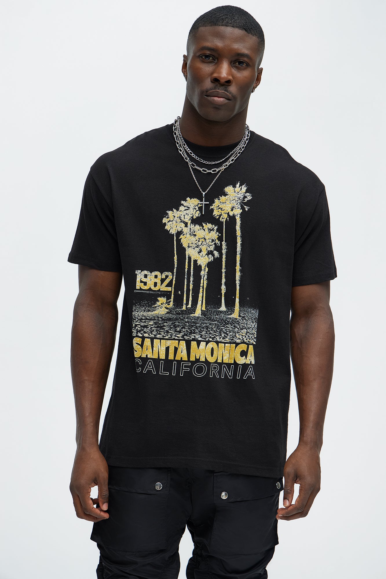Santa Monica Palm 1982 Short Sleeve Tee