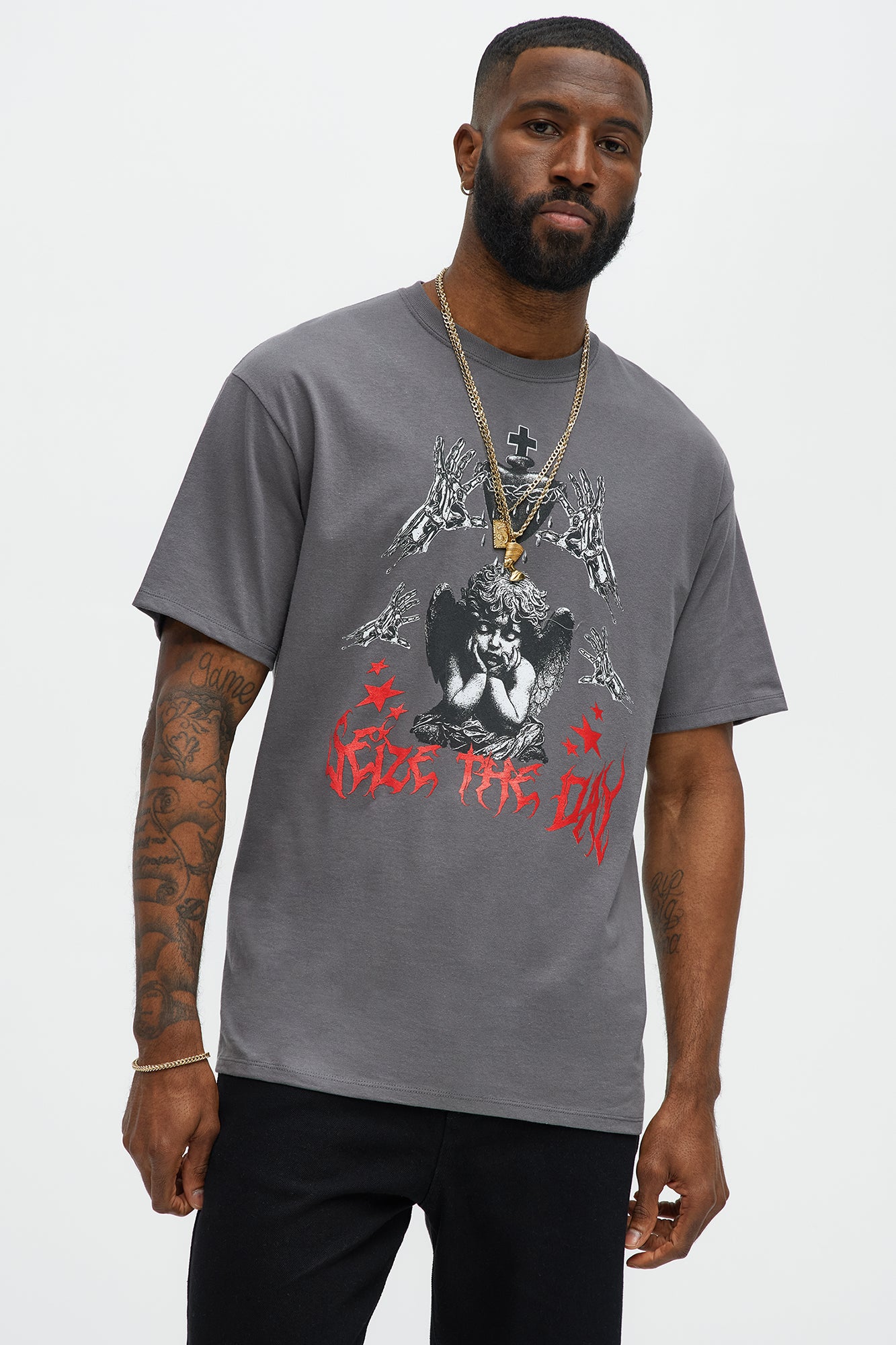 Seize The Day Angel Short Sleeve Tee