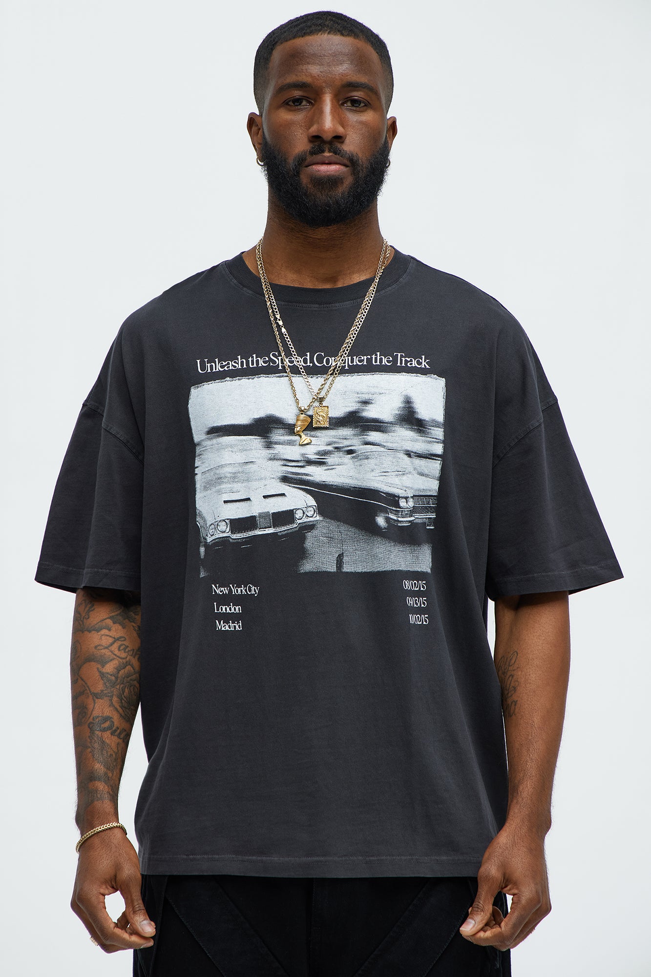 Unleash The Speed Oversized Short Sleeve Tee