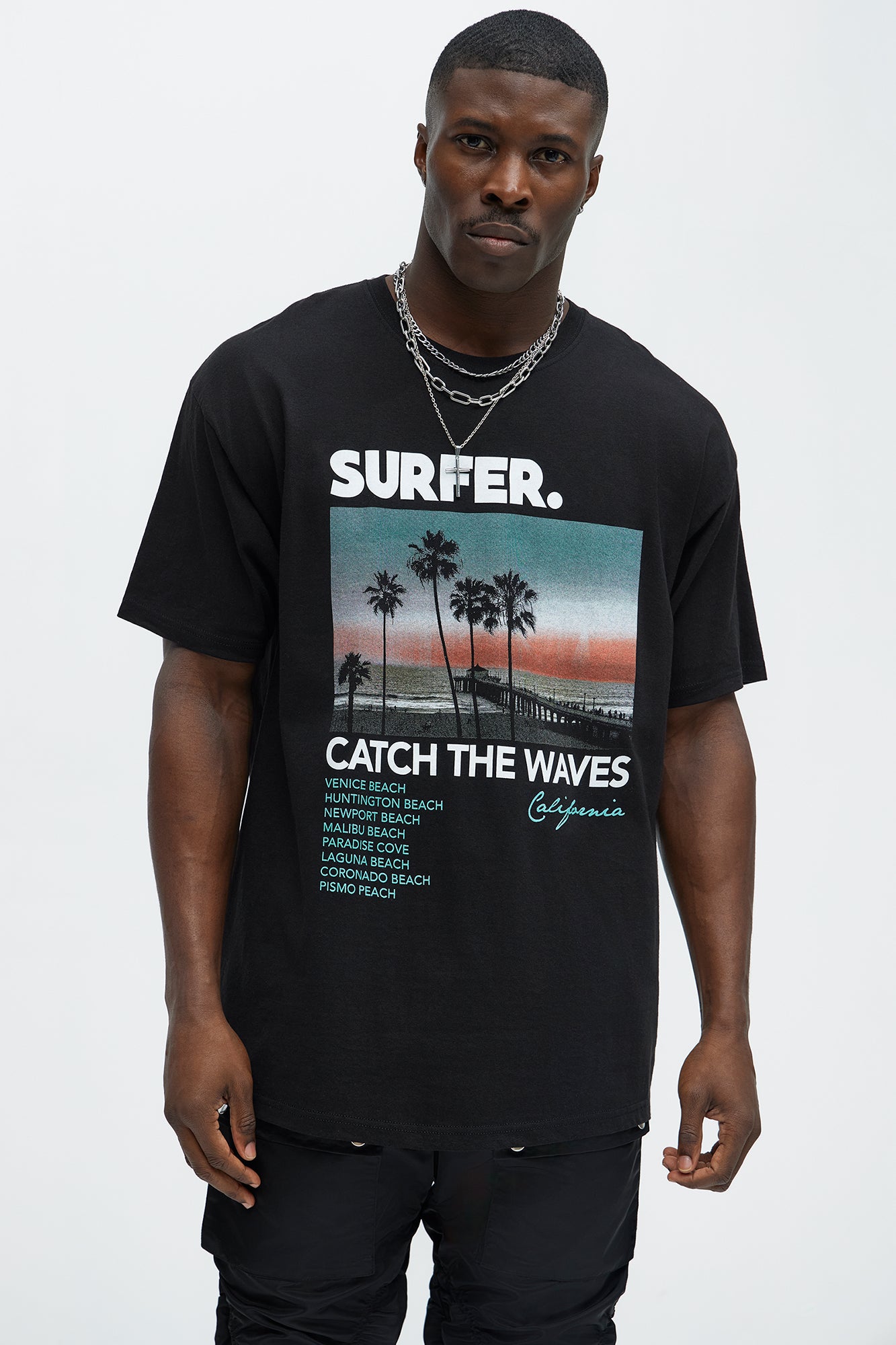 Catch The Waves Short Sleeve Tee
