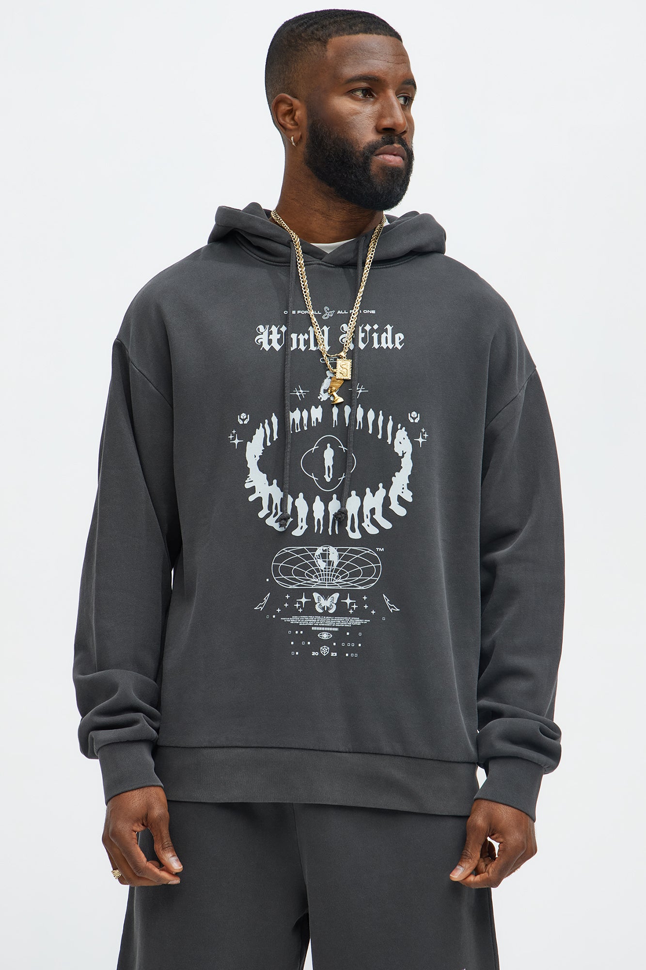 Worldwide Projection Hoodie