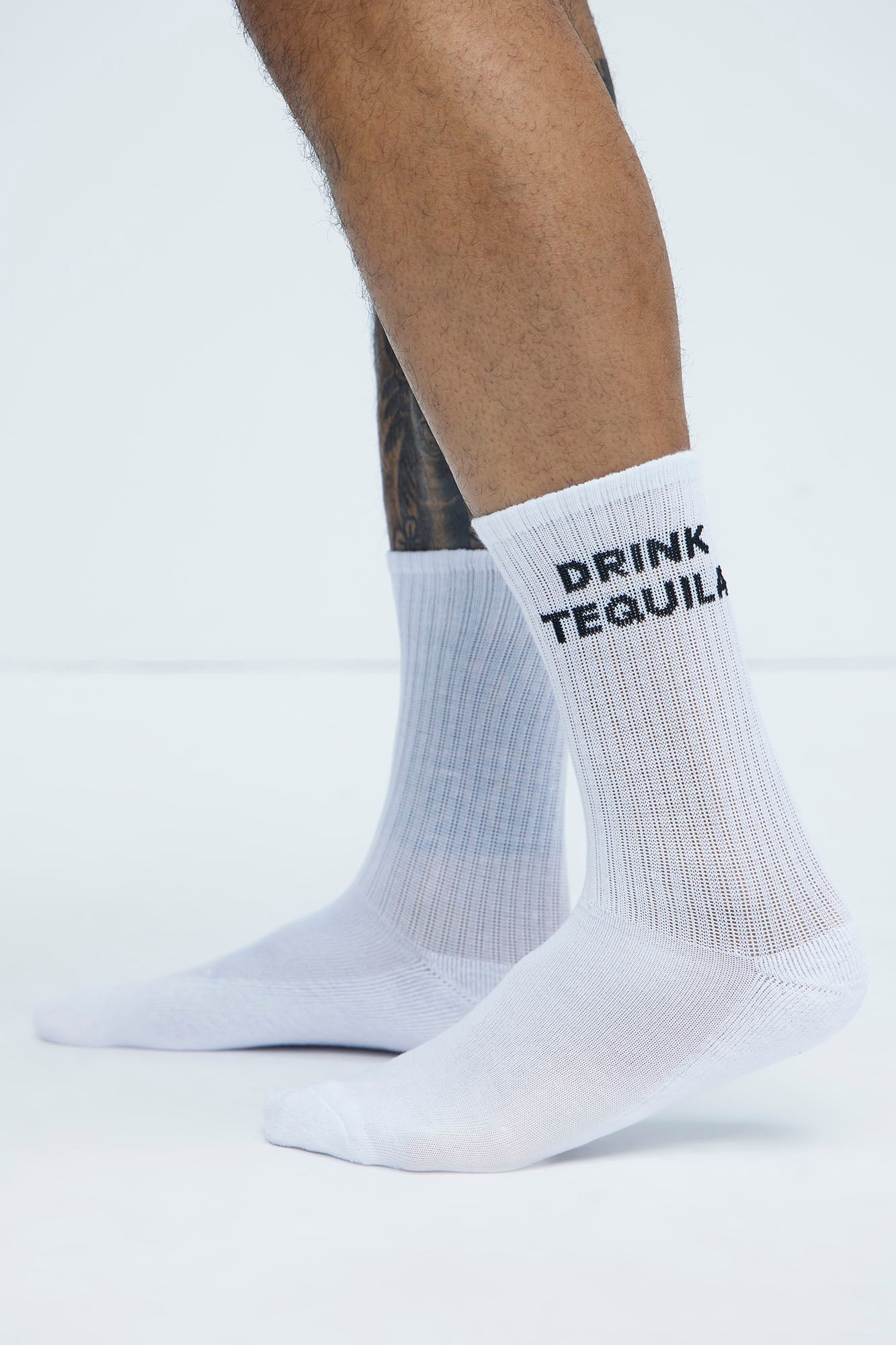 Drink Tequila Crew Socks 3 Pack