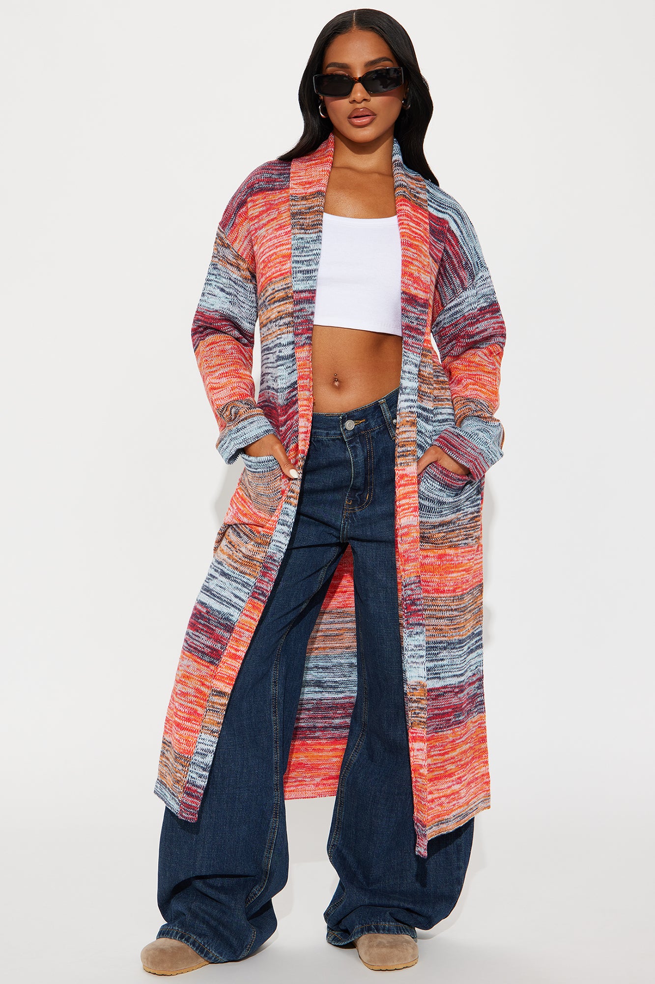 Making Magic Color Block Cardigan