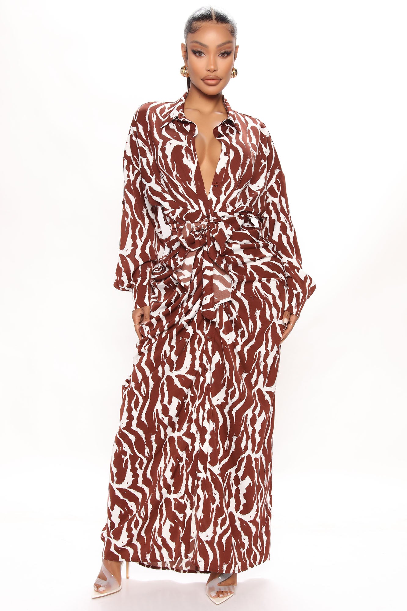 Safari Vibes Maxi Dress