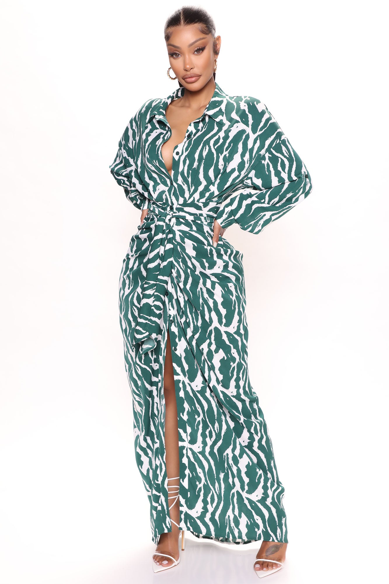 Safari Vibes Maxi Dress