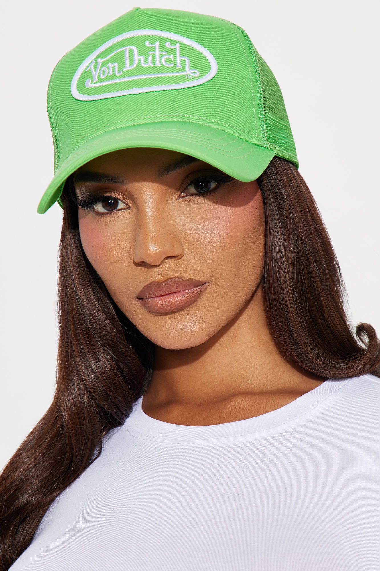 Von Dutch Green Trucker Hat