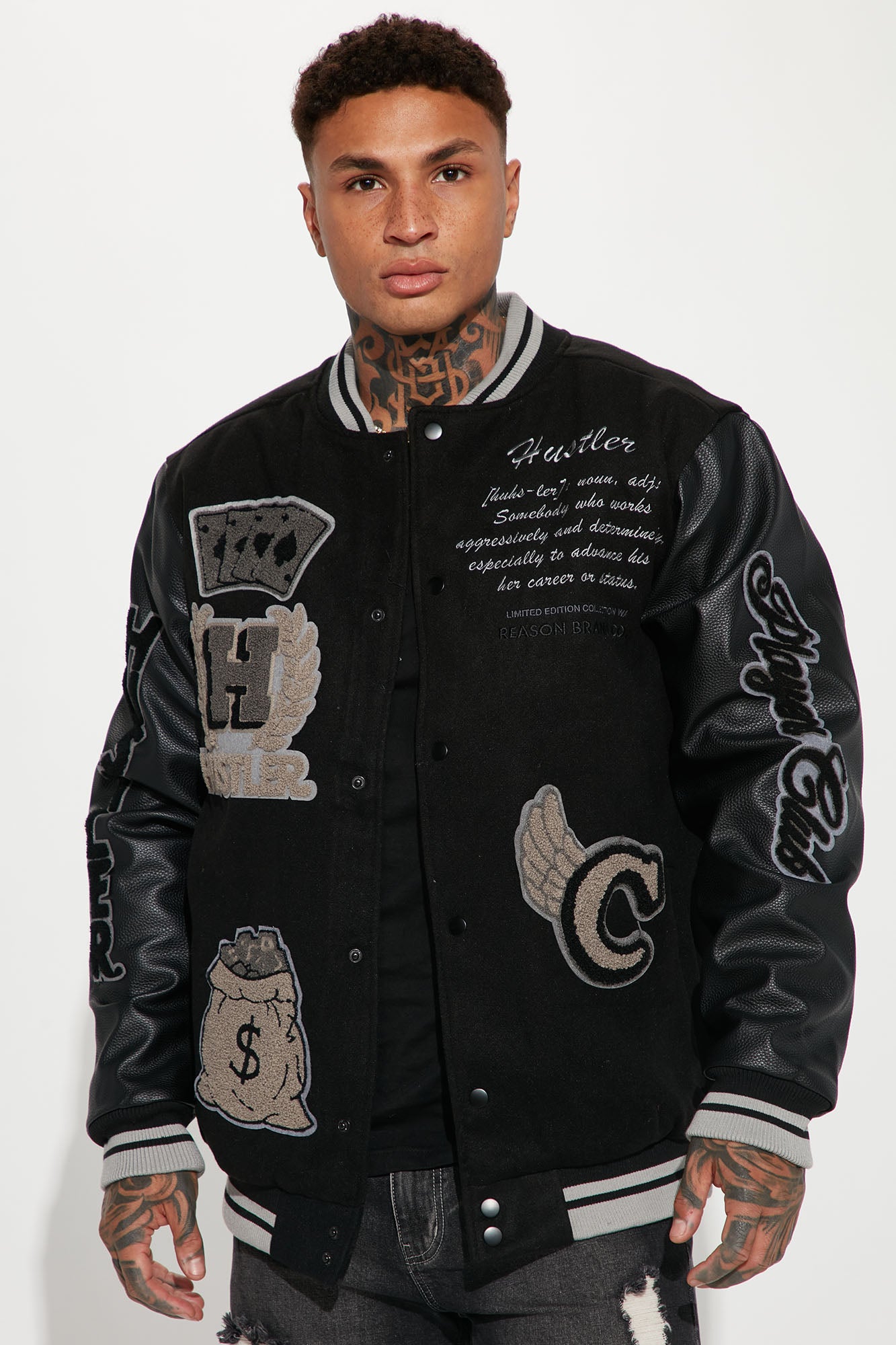 Hustler Varsity Jacket