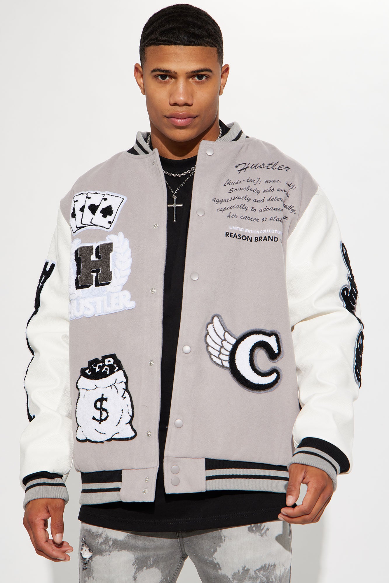 Hustler Varsity Jacket