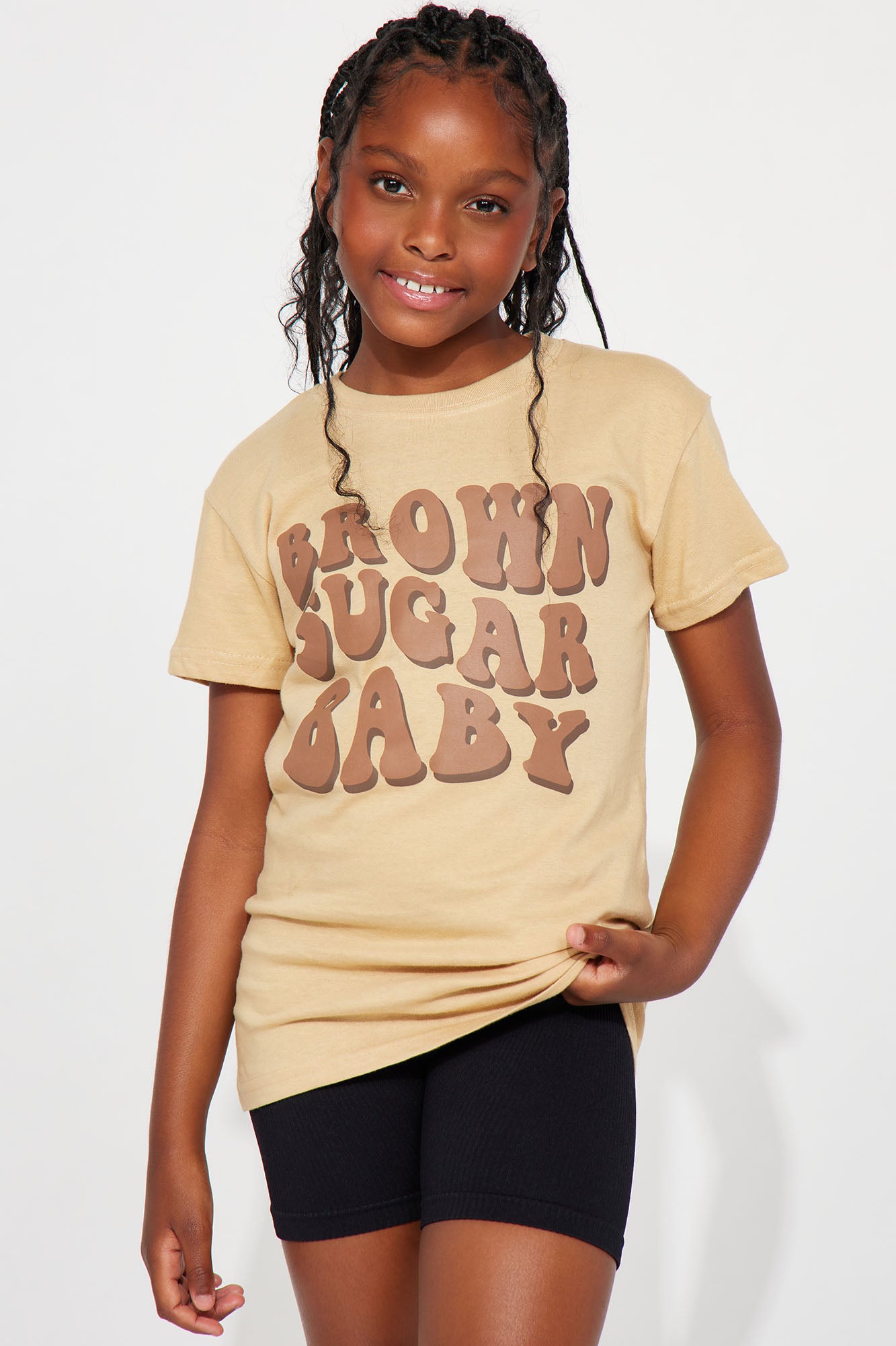 Mini Brown Sugar Baby Short Sleeve Tee