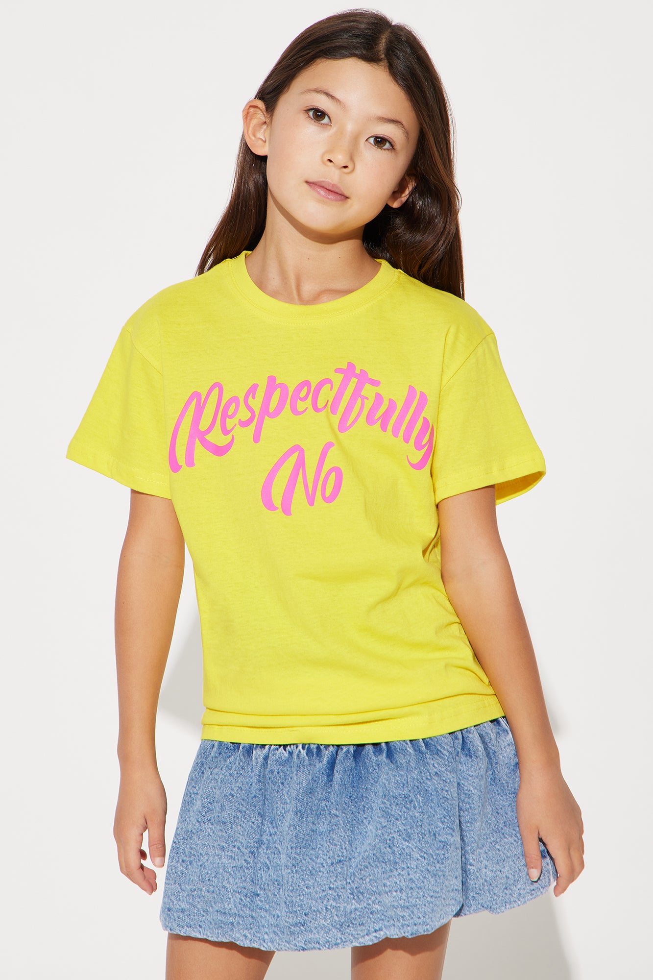 Mini Respectfully No T-Shirt