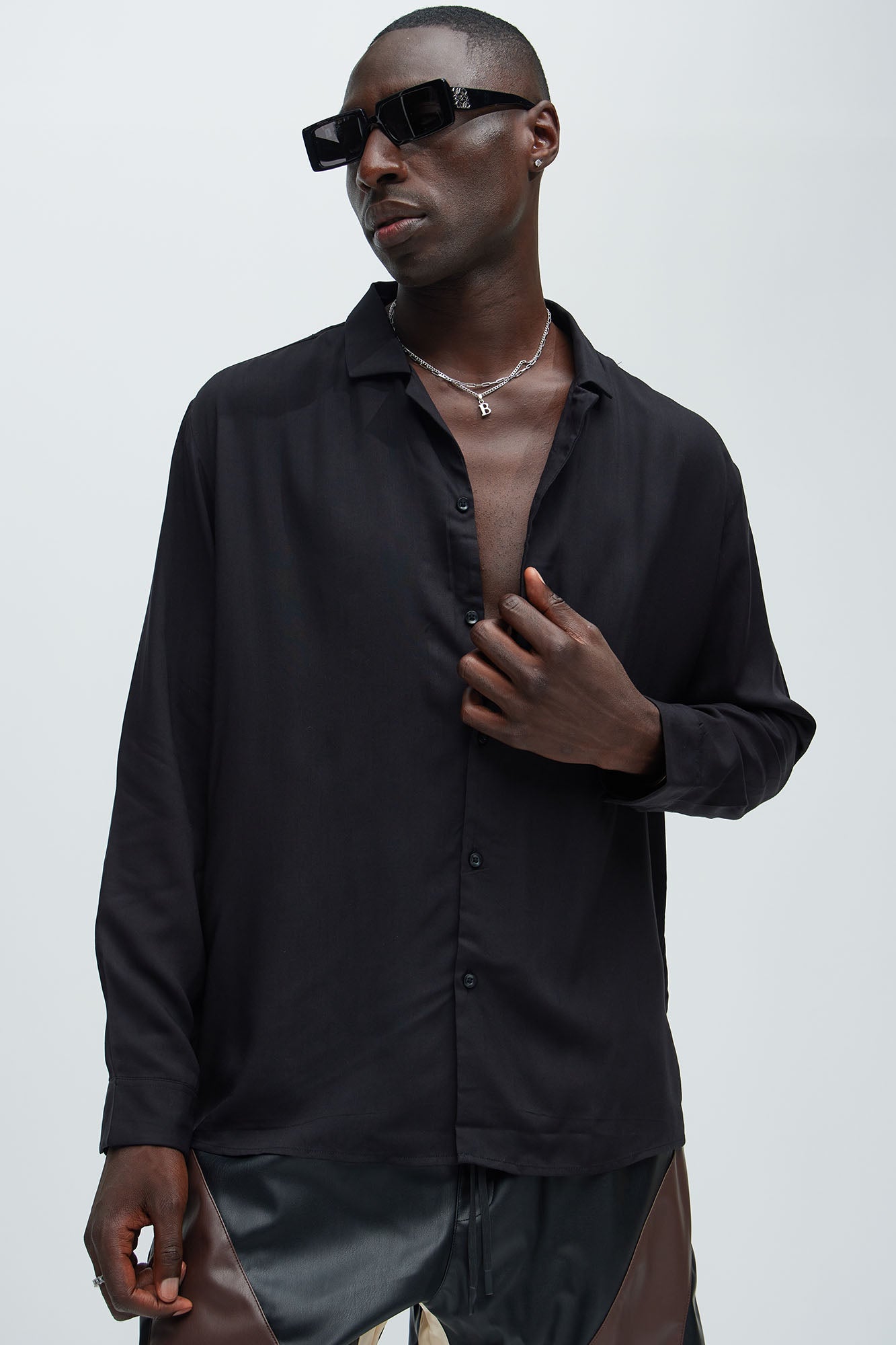 Dawson Relaxed Long Sleeve Button Up Shirt