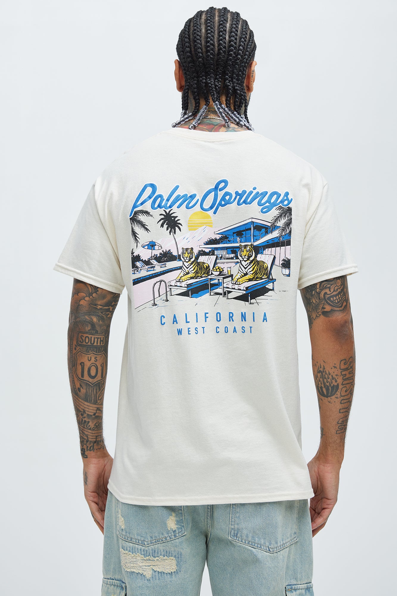 Palm Springs Lounge Short Sleeve Tee