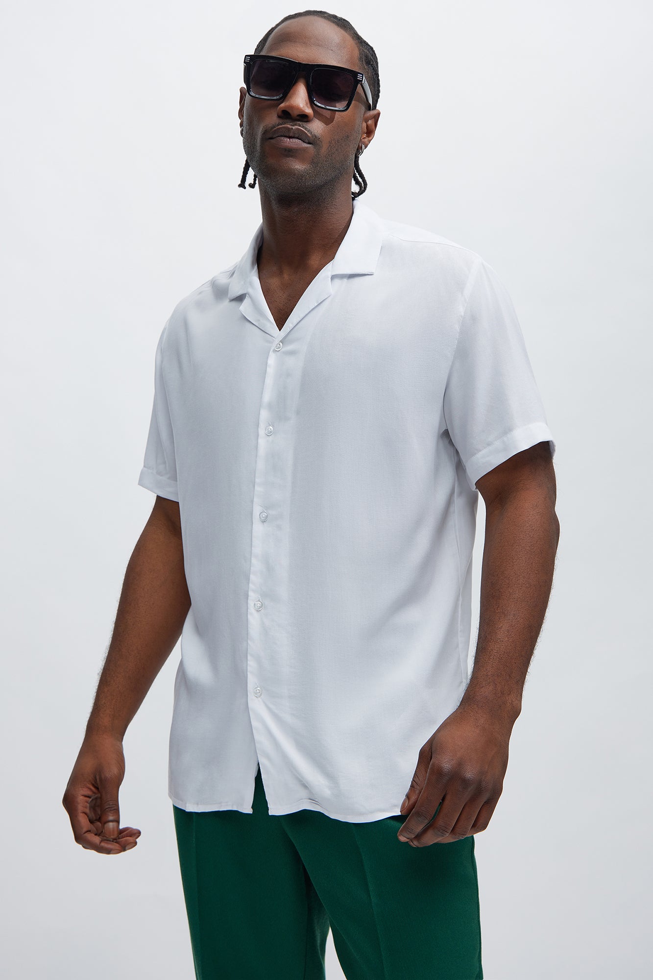 Dawson Relaxed Short Sleeve Cuban Collar Shirt
