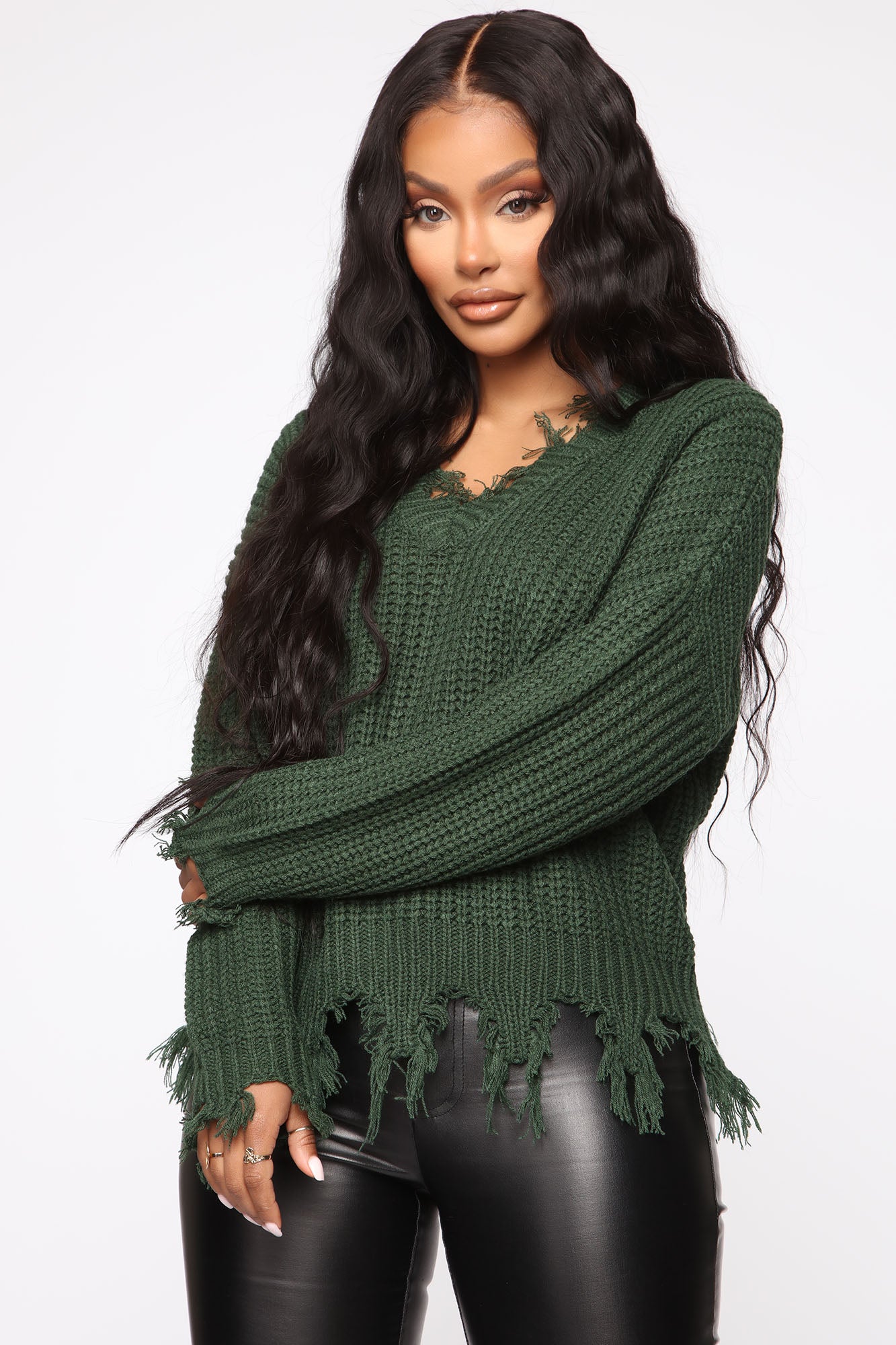 Always Distressing Me Out Sweater
