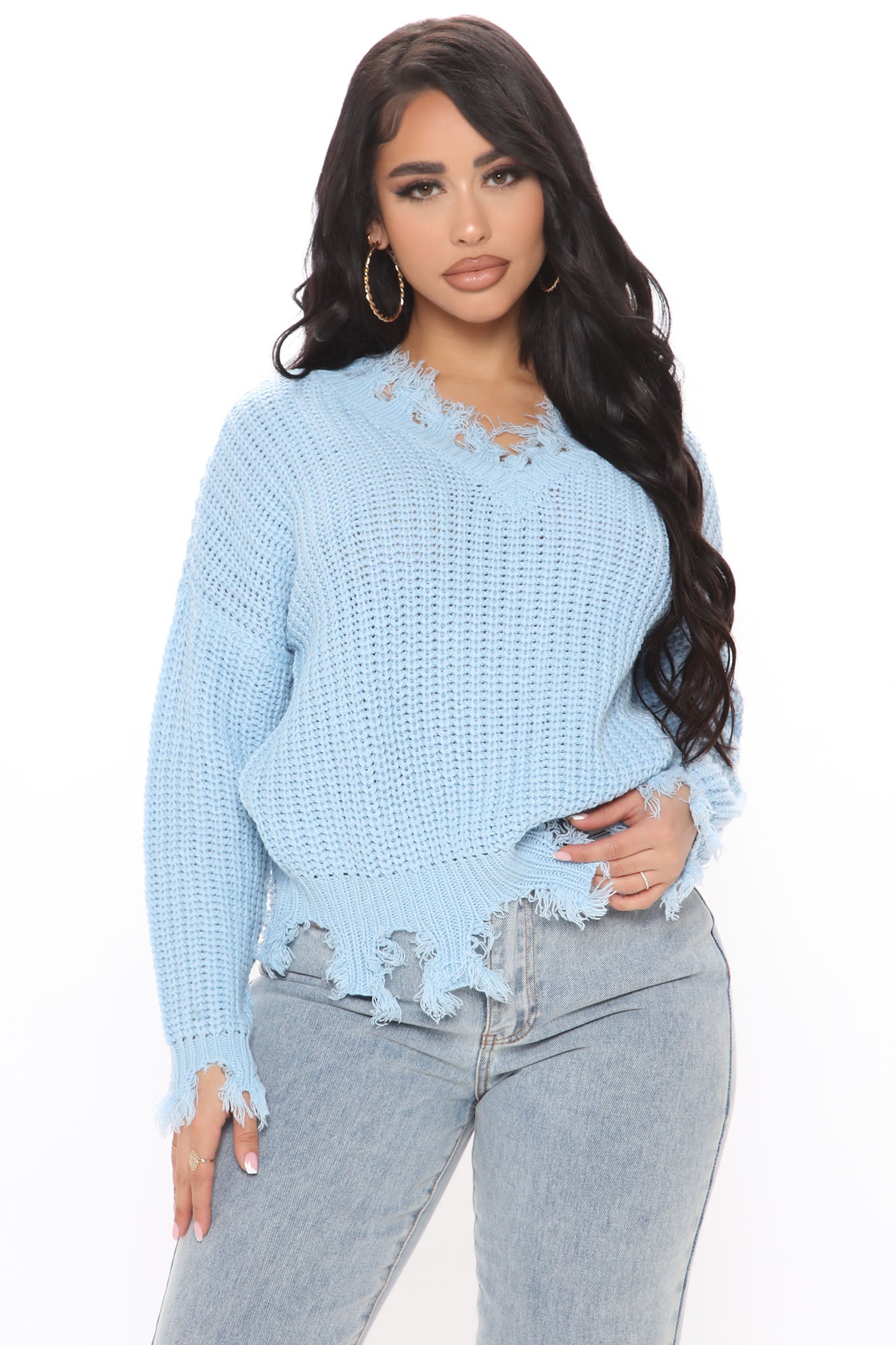 Always Distressing Me Out Sweater