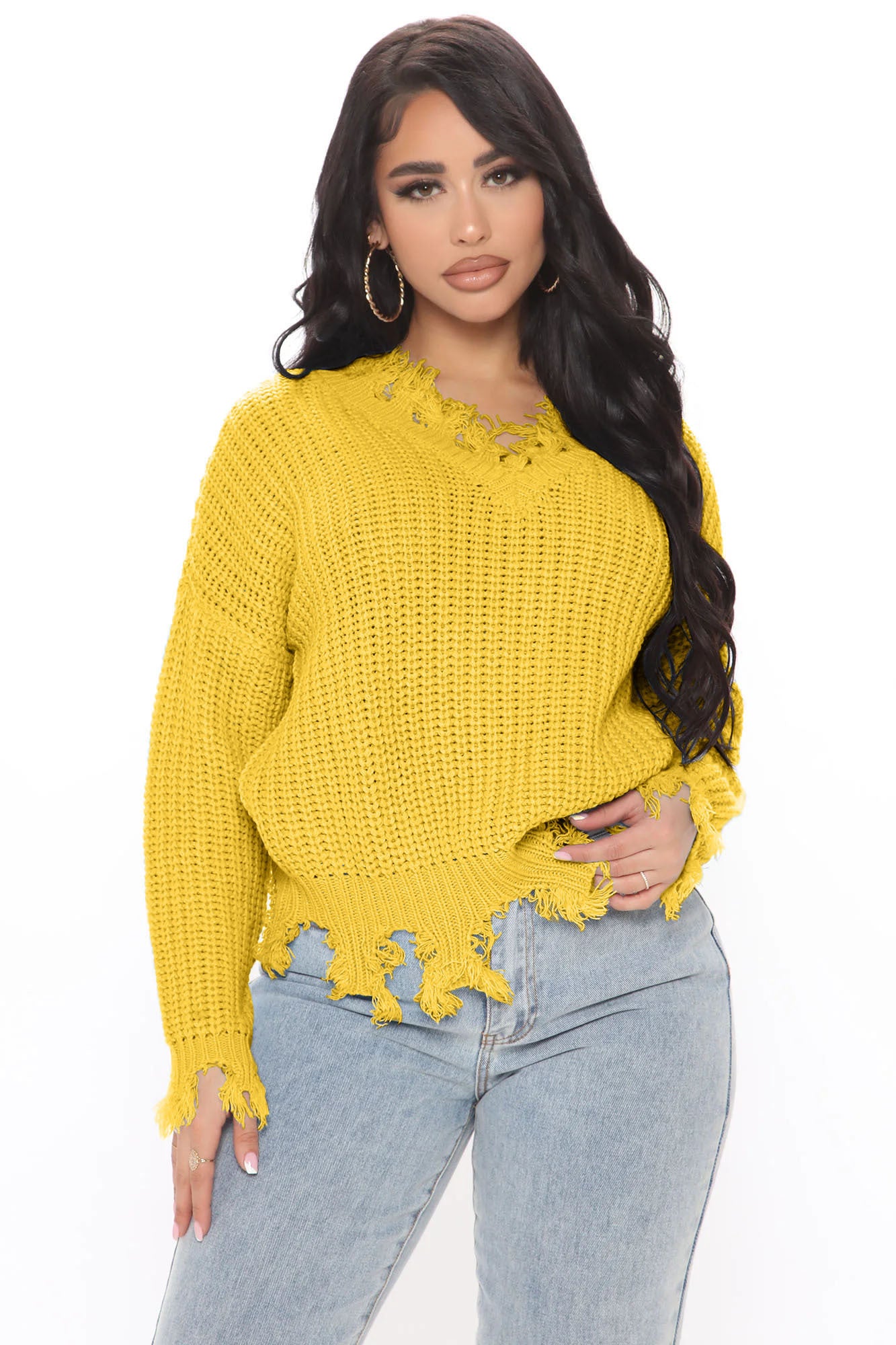 Always Distressing Me Out Sweater