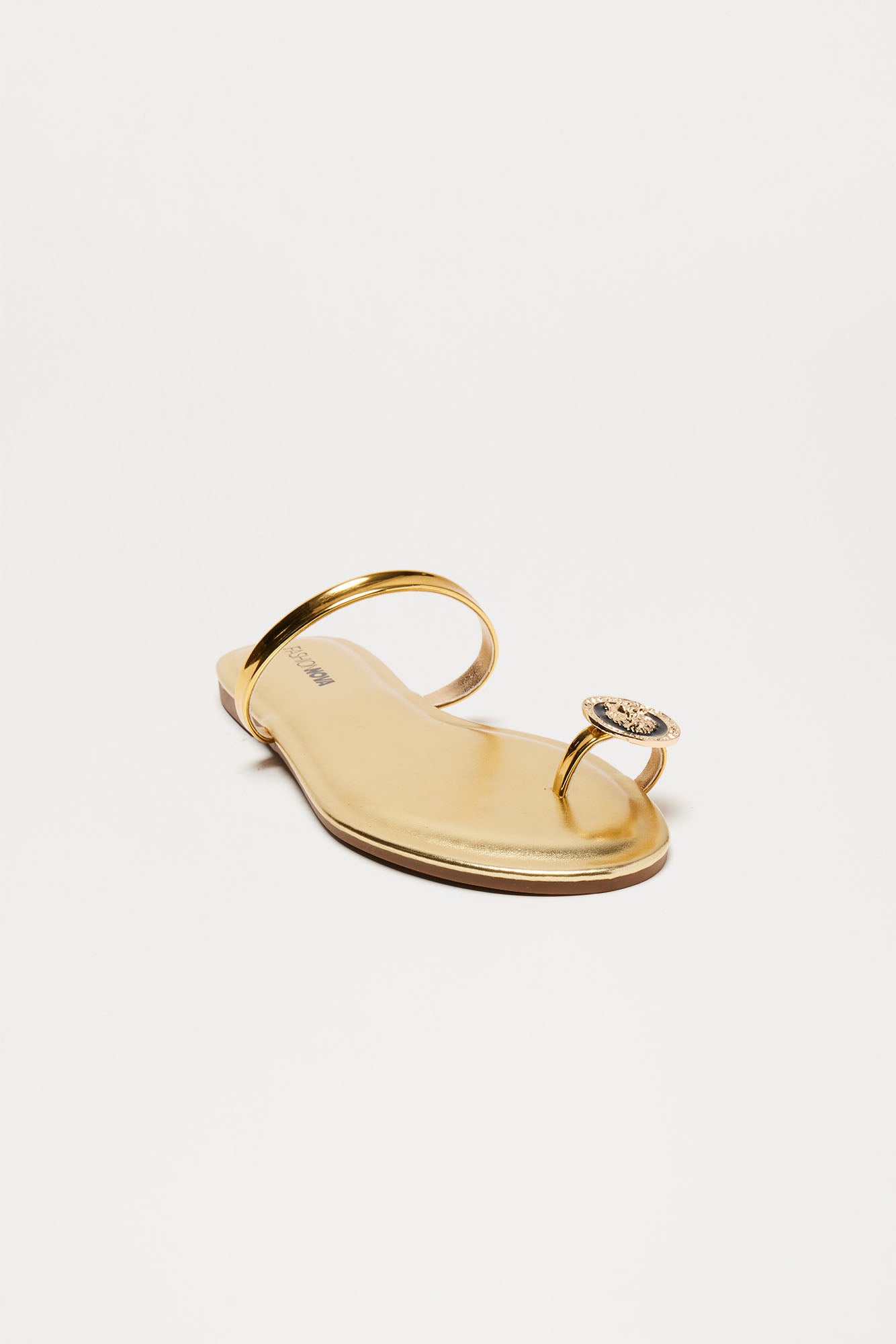 Nikola Hardware Flat Sandals