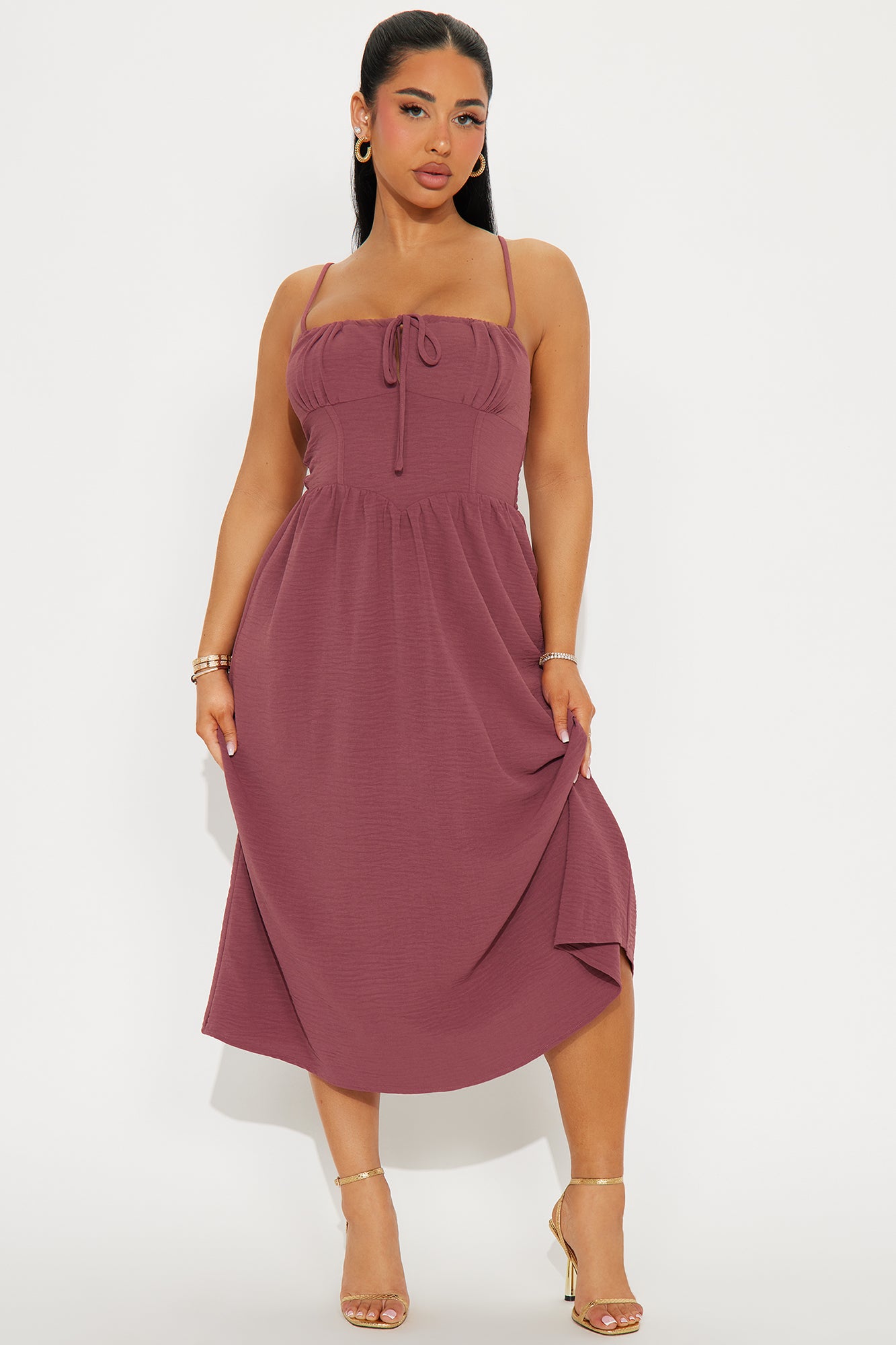 Amalfi Summer Midi Dress