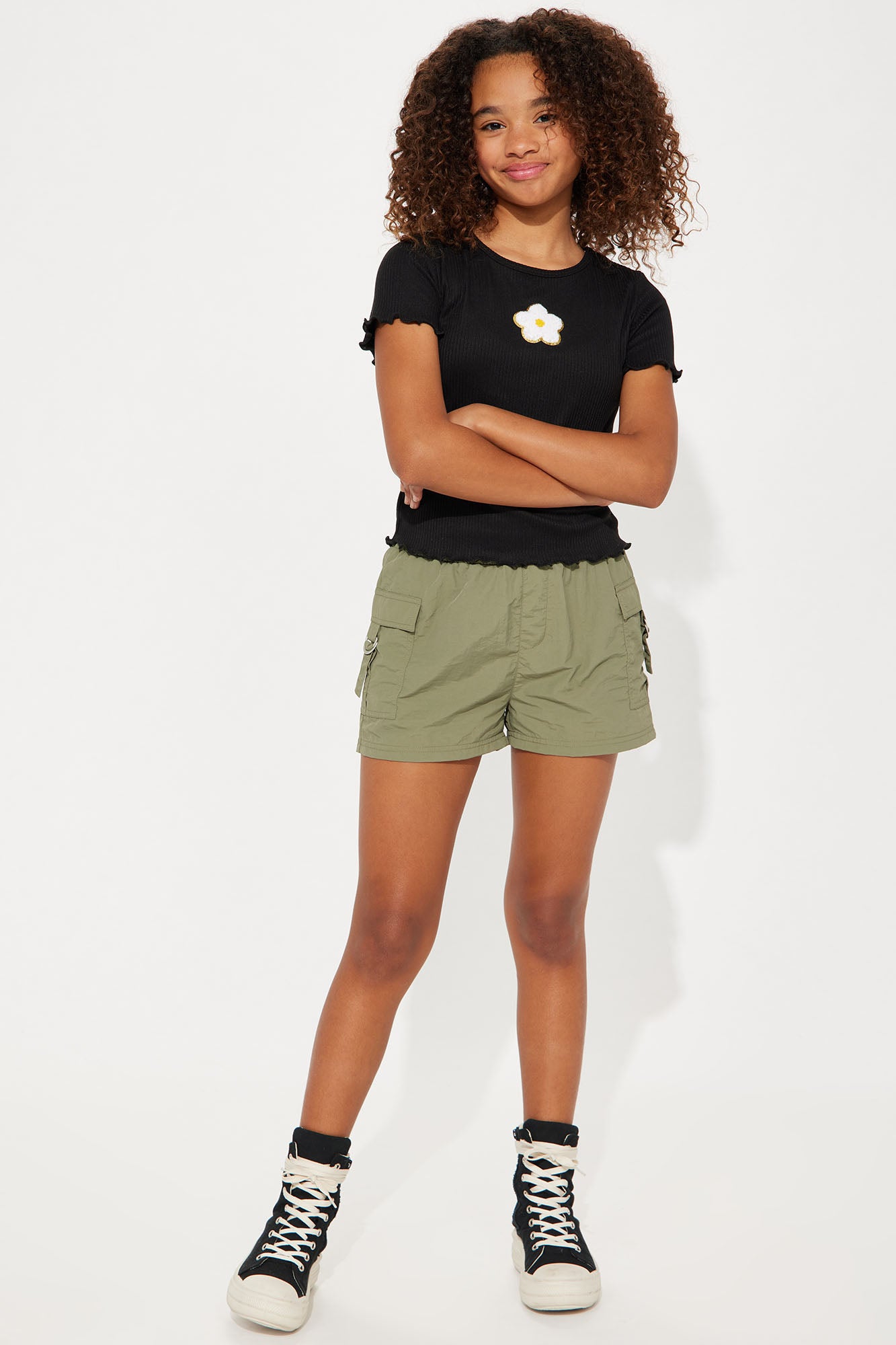 Mini Melissa Parachute Cargo Short