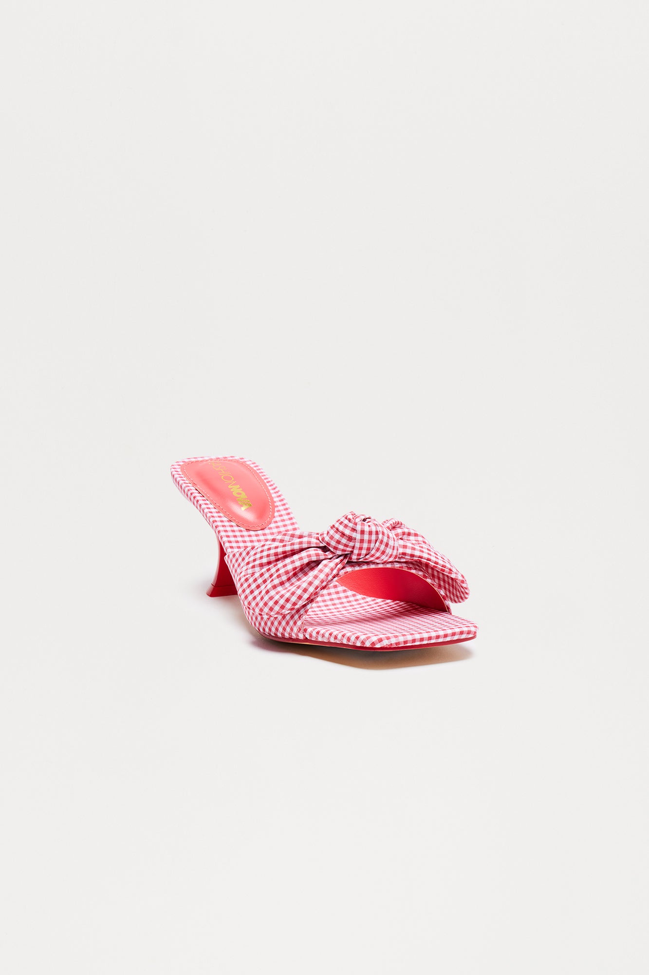 Wilia Gingham Mules