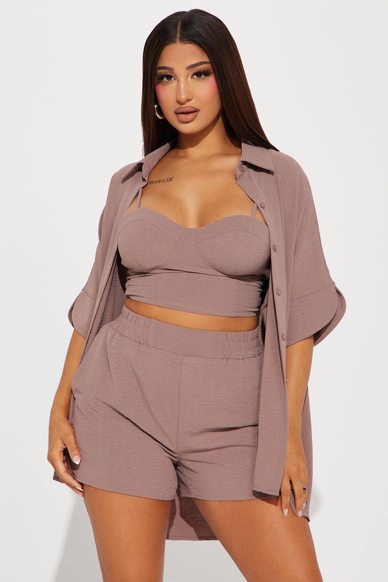 Meadow 3 Piece Short Set