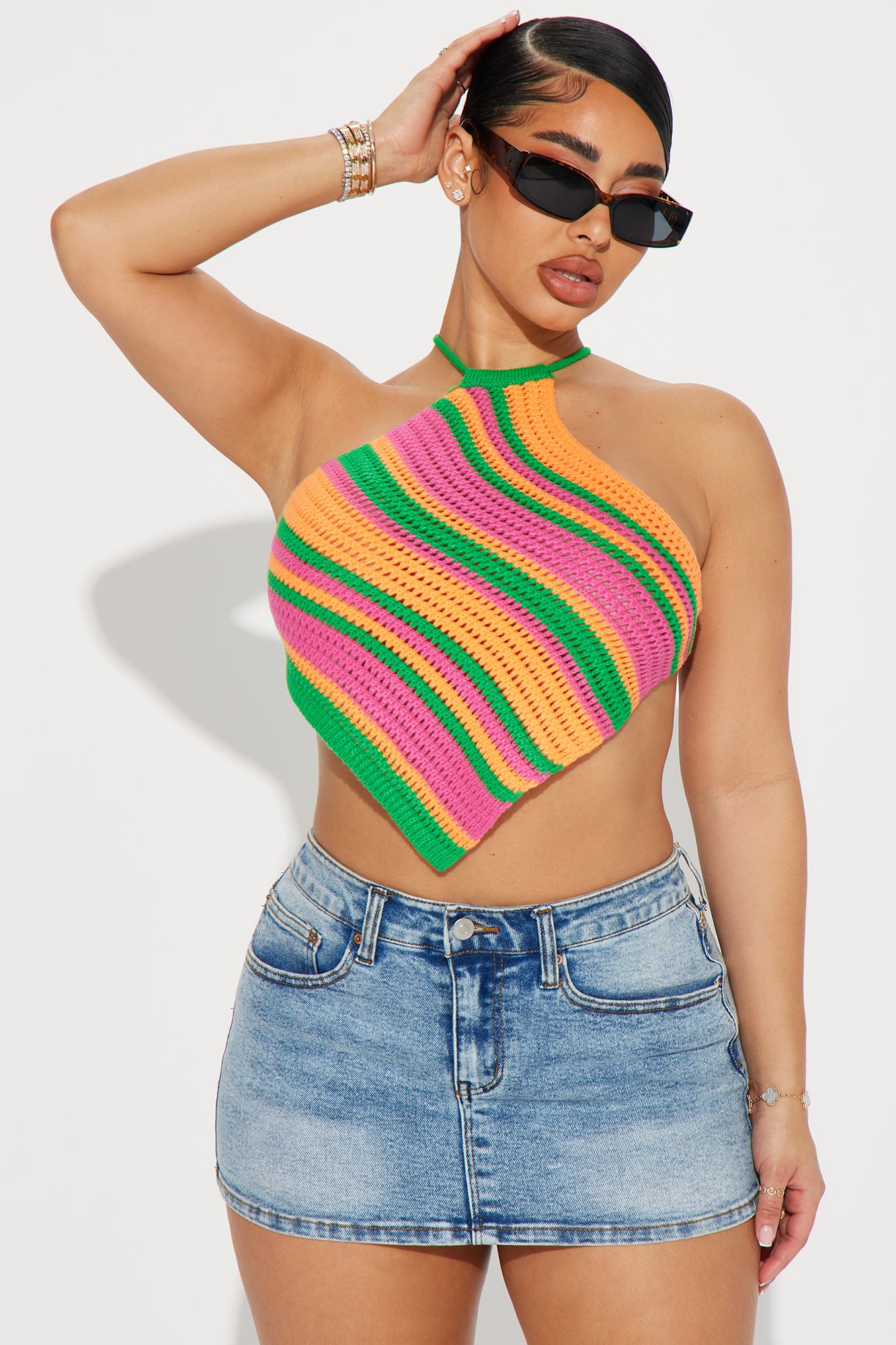 Swirl Crochet Top