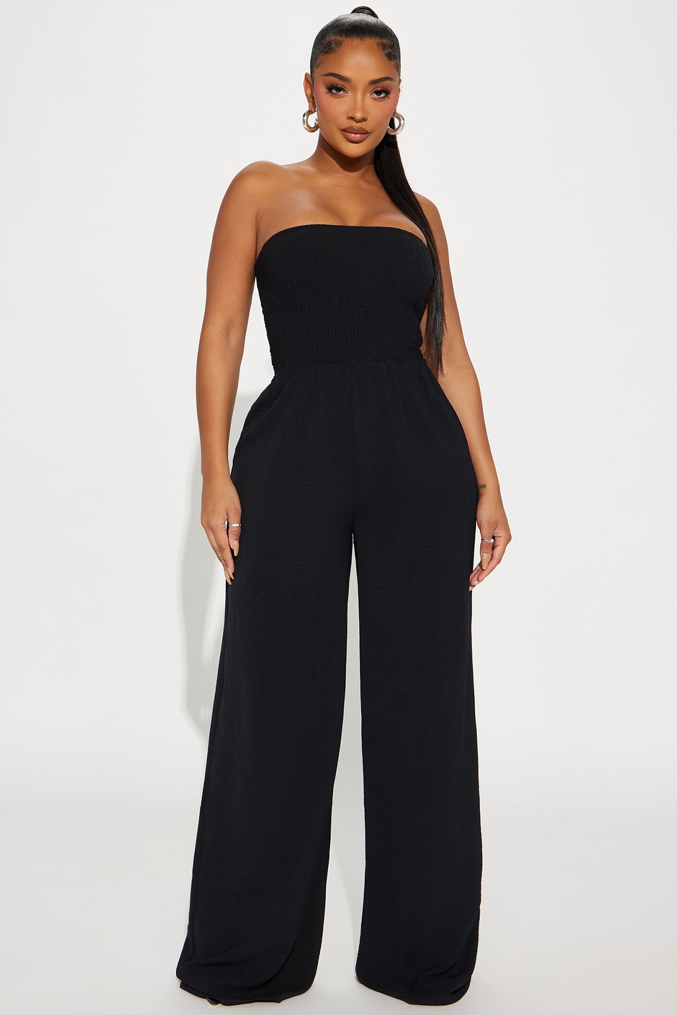 Mabel Smocked Jumpsuit