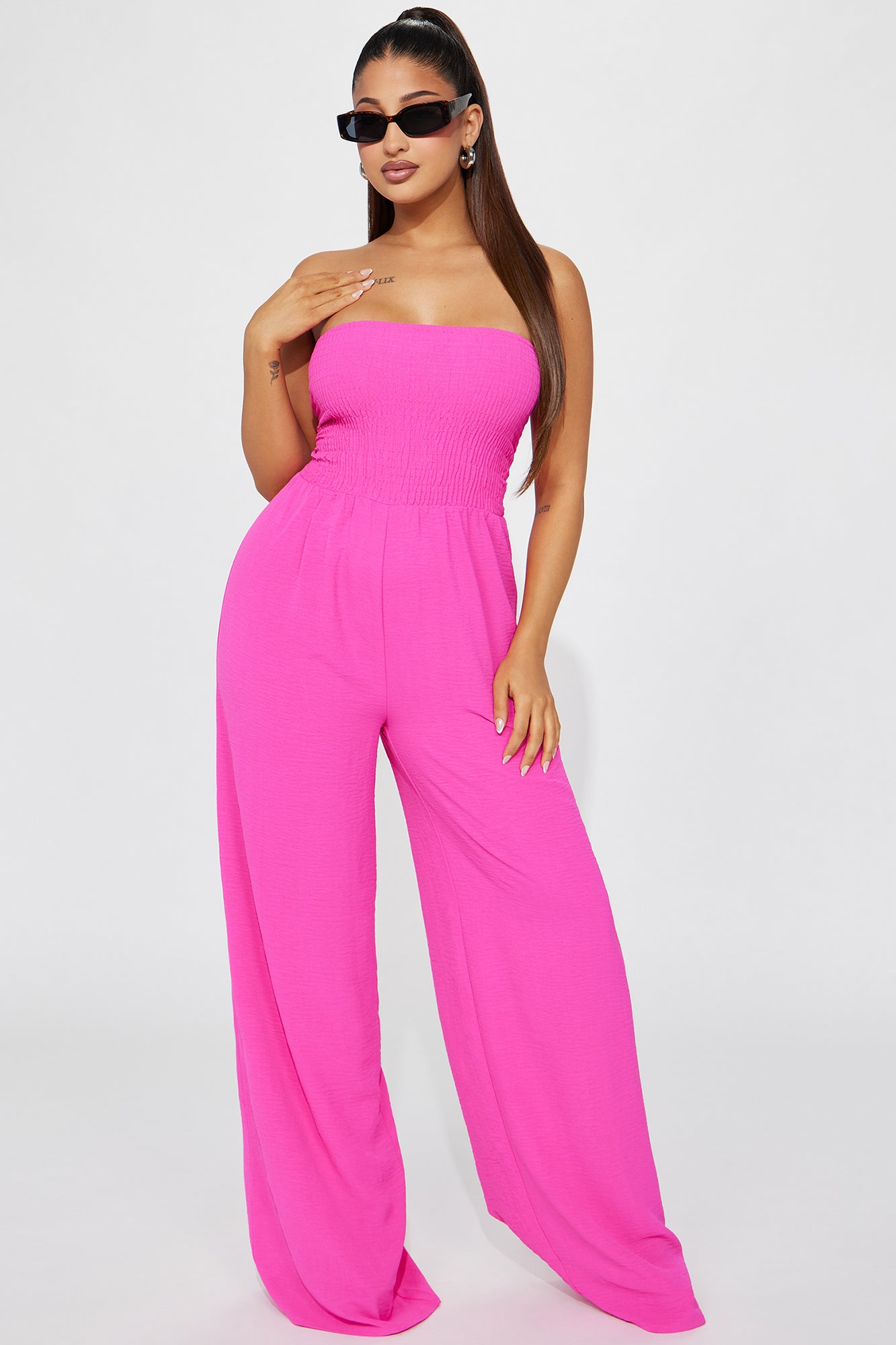 Mabel Smocked Jumpsuit