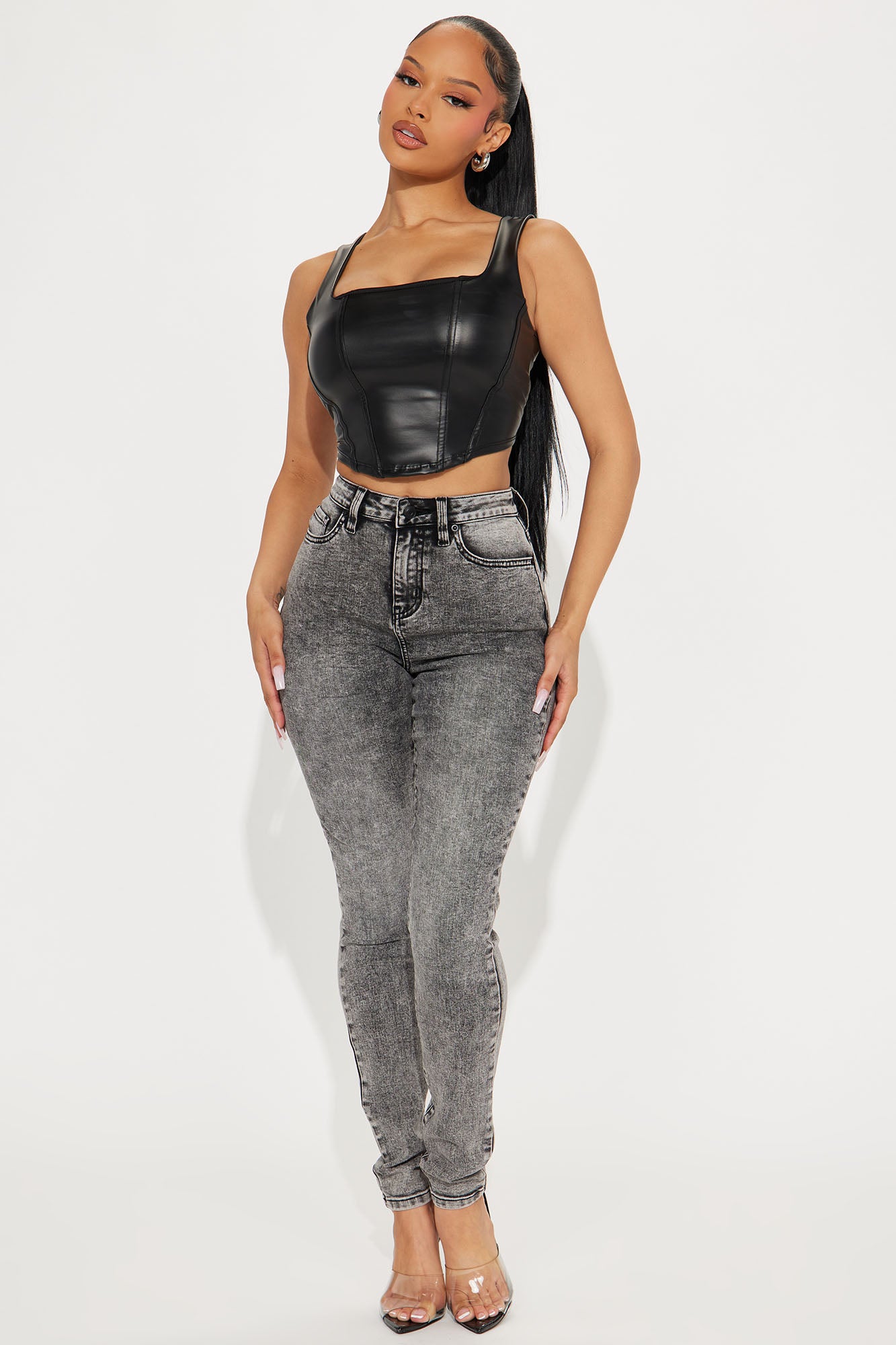 Tall It's Giving High Stretch Curvy Skinny Jeans