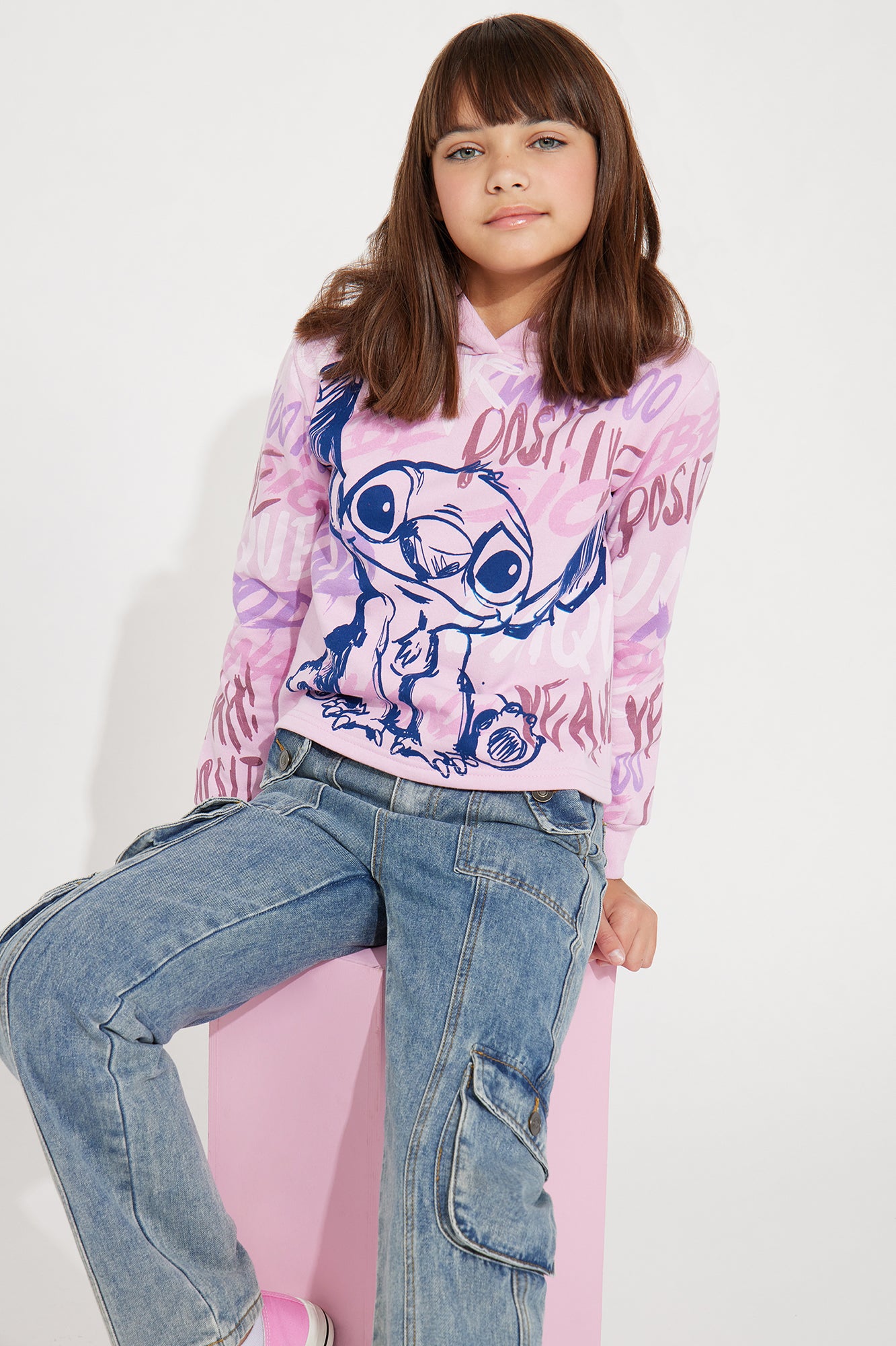 Mini Positive Stitch Hoodie