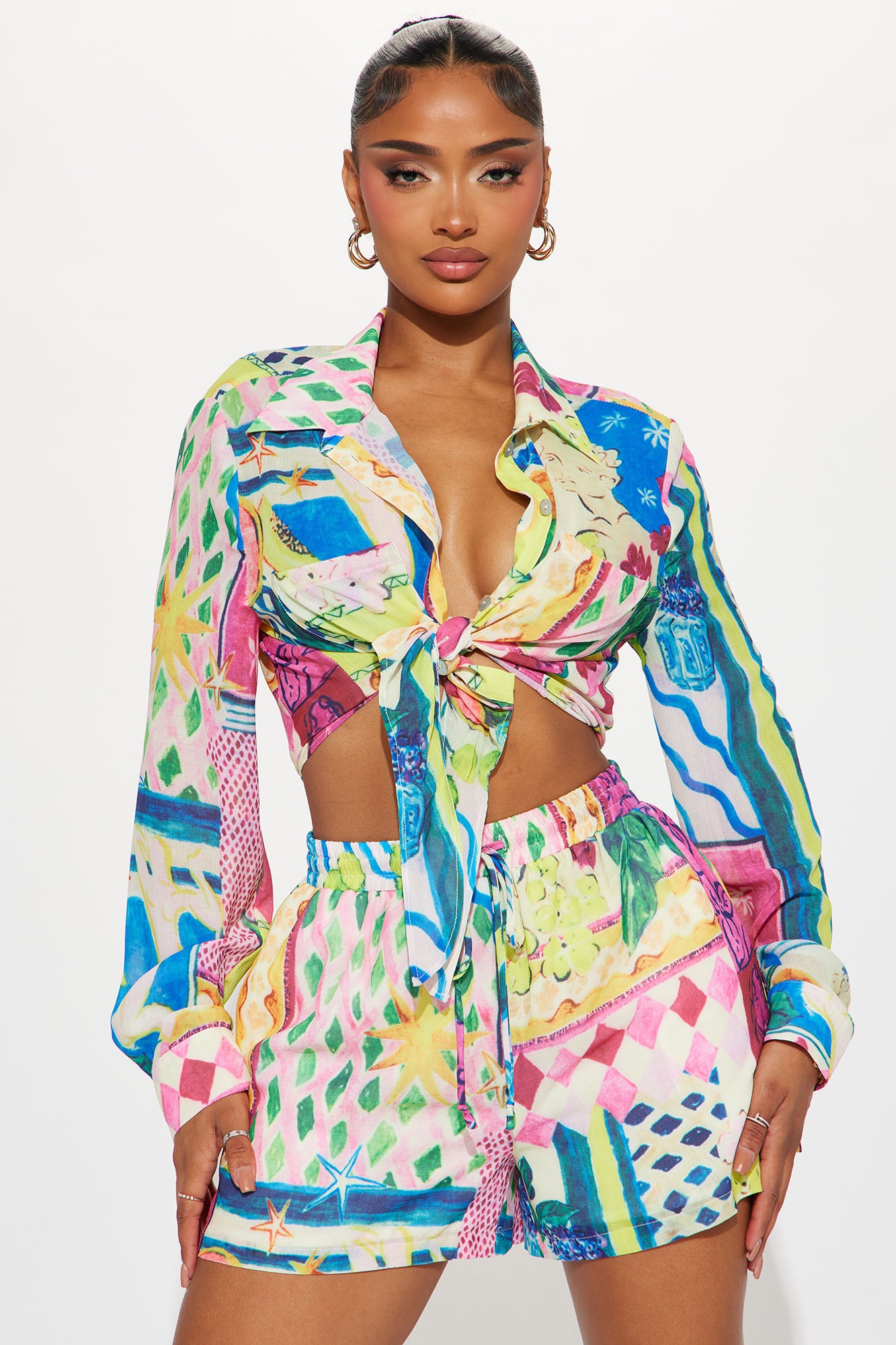Katrina Tropical Short Set