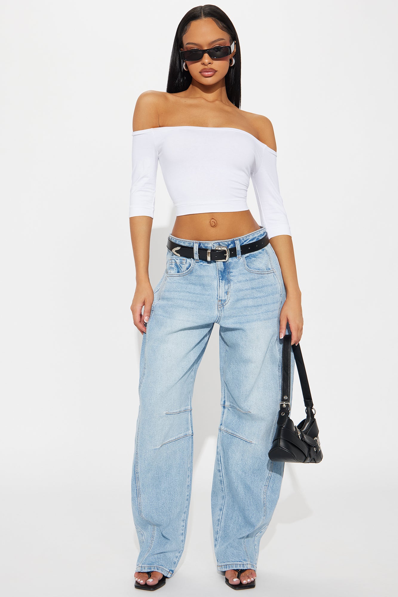 Passoni Barrel Leg Jeans